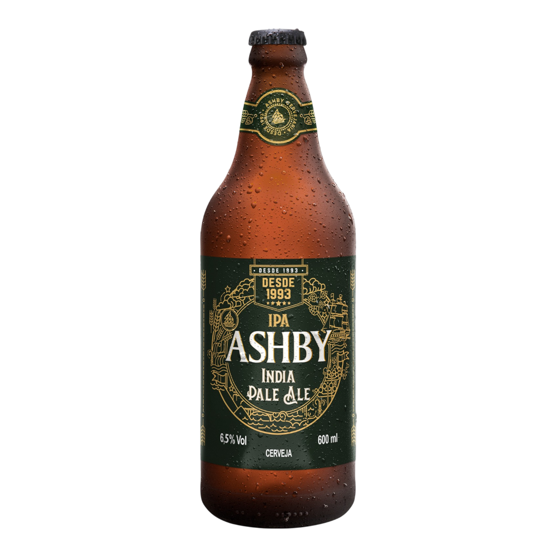 Cerveja Pale Ale Ashby Garrafa 600ml