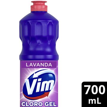 Desinfetante Multiuso Cloro Gel Lavanda Vim Frasco 700ml