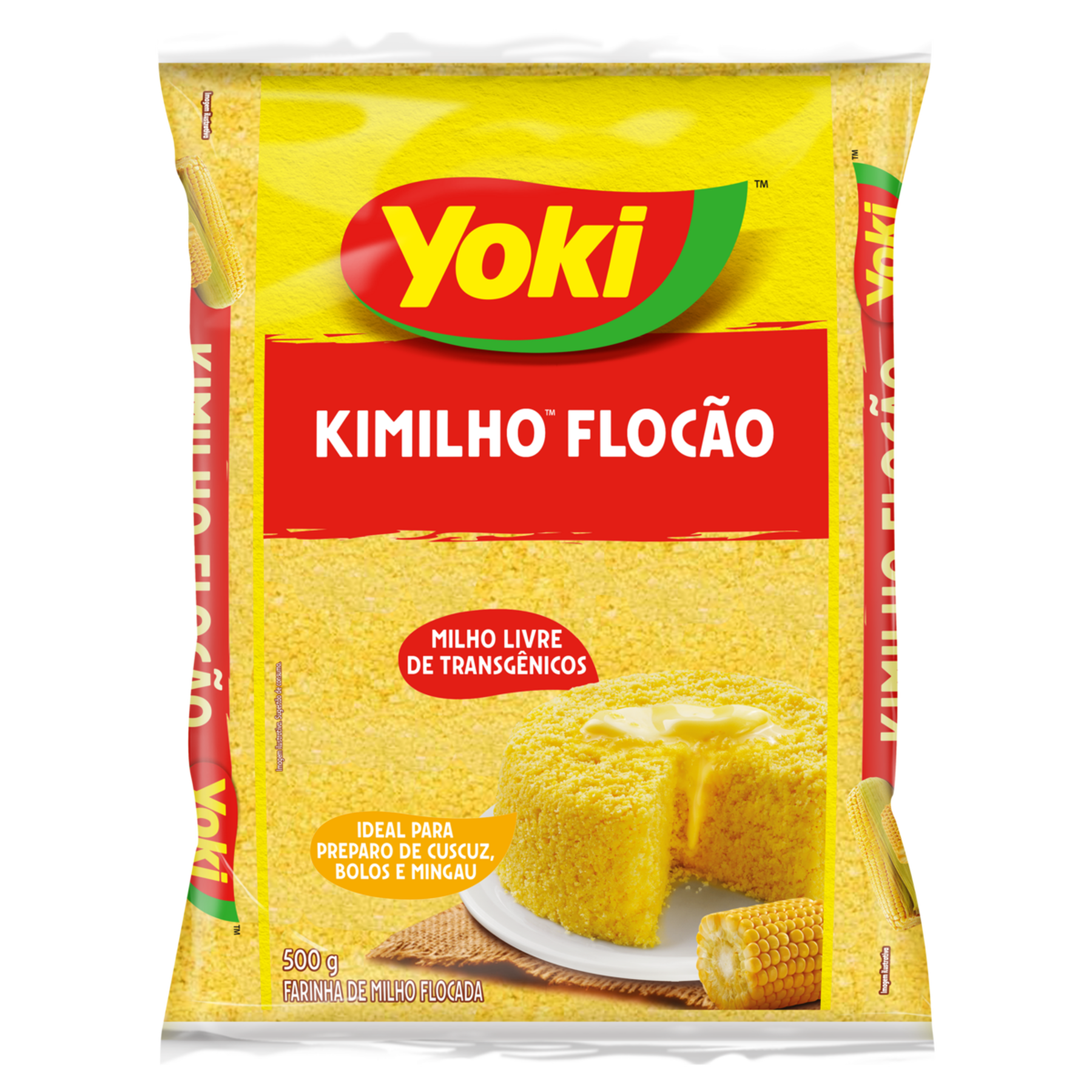 Farinha de Milho Flocão Yoki Kimilho Pacote 500g