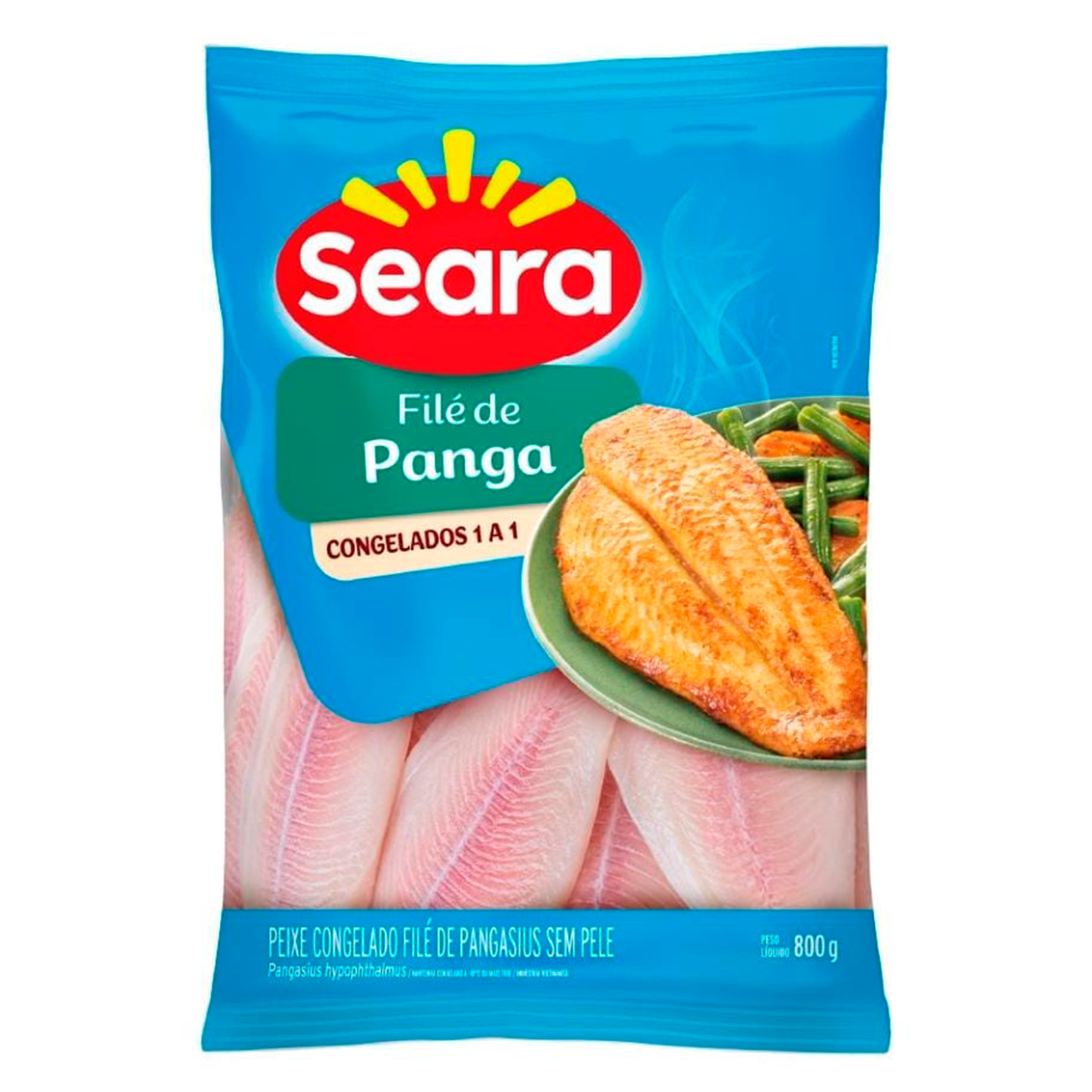 Fil&eacute; de Panga Seara Pacote 800g
