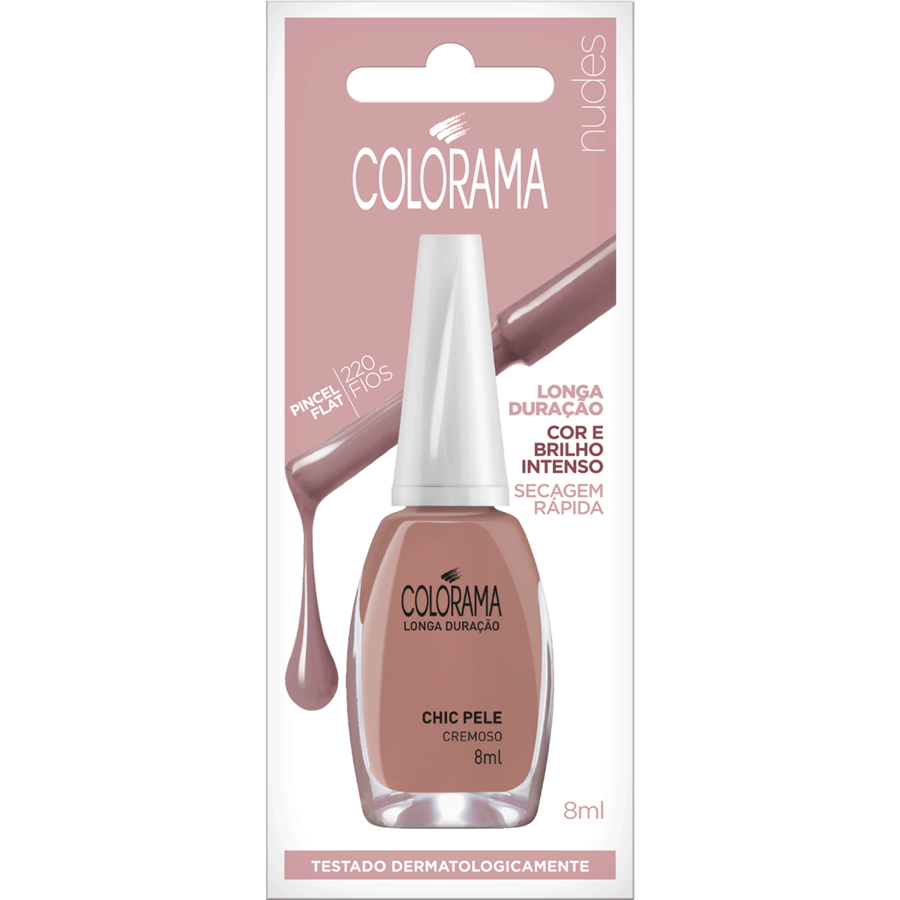 Esmalte Cremoso Chic Pele&nbsp;Colorama 8ml
