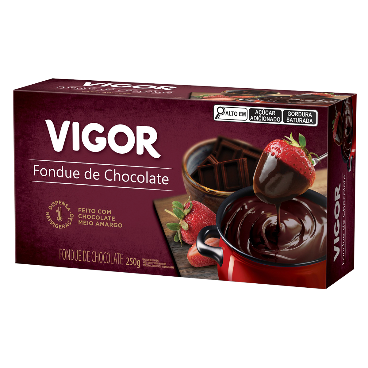 Fondue de Chocolate Vigor Caixa 250g