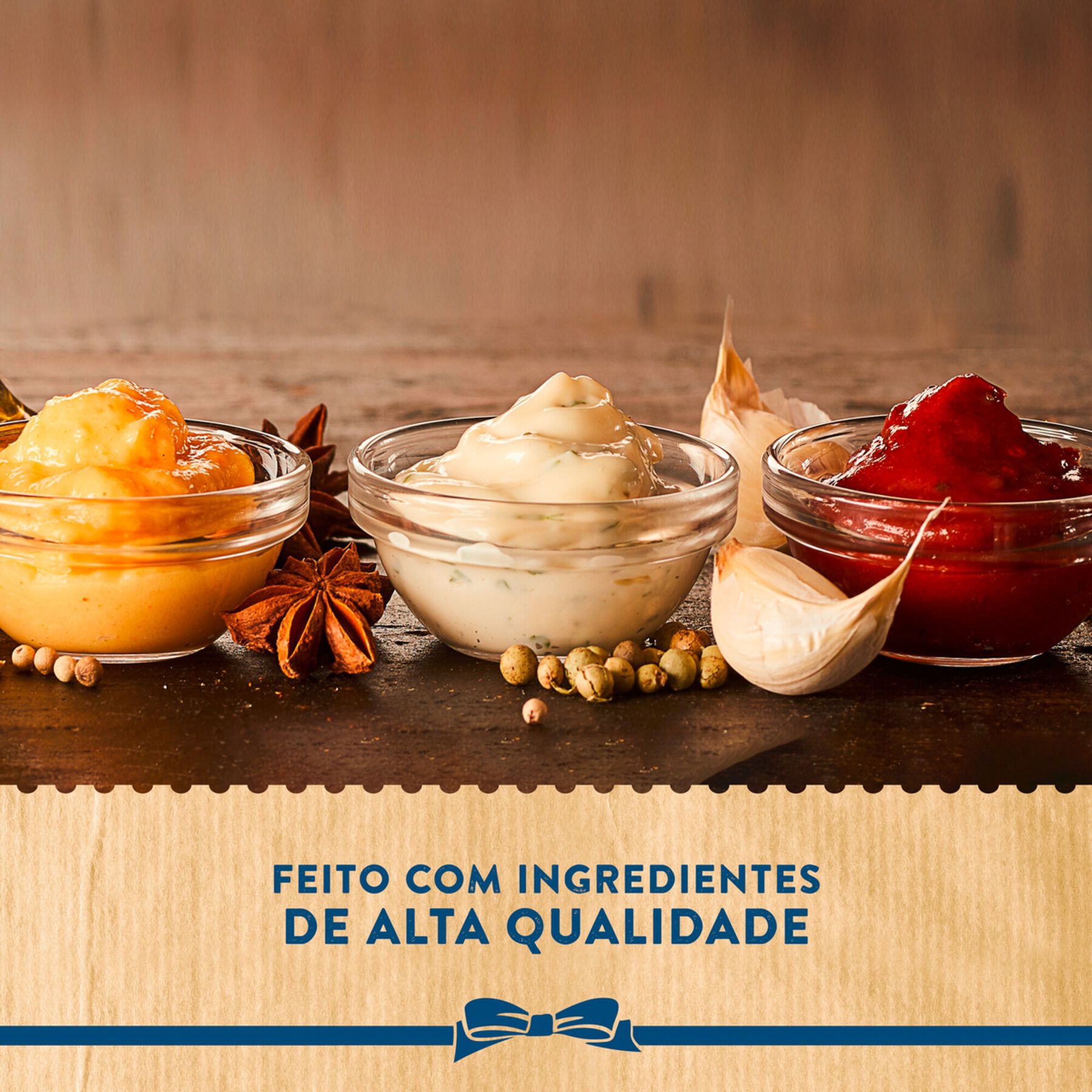 Molho 3 em 1 Hellmann's Delicioso Mix 360g