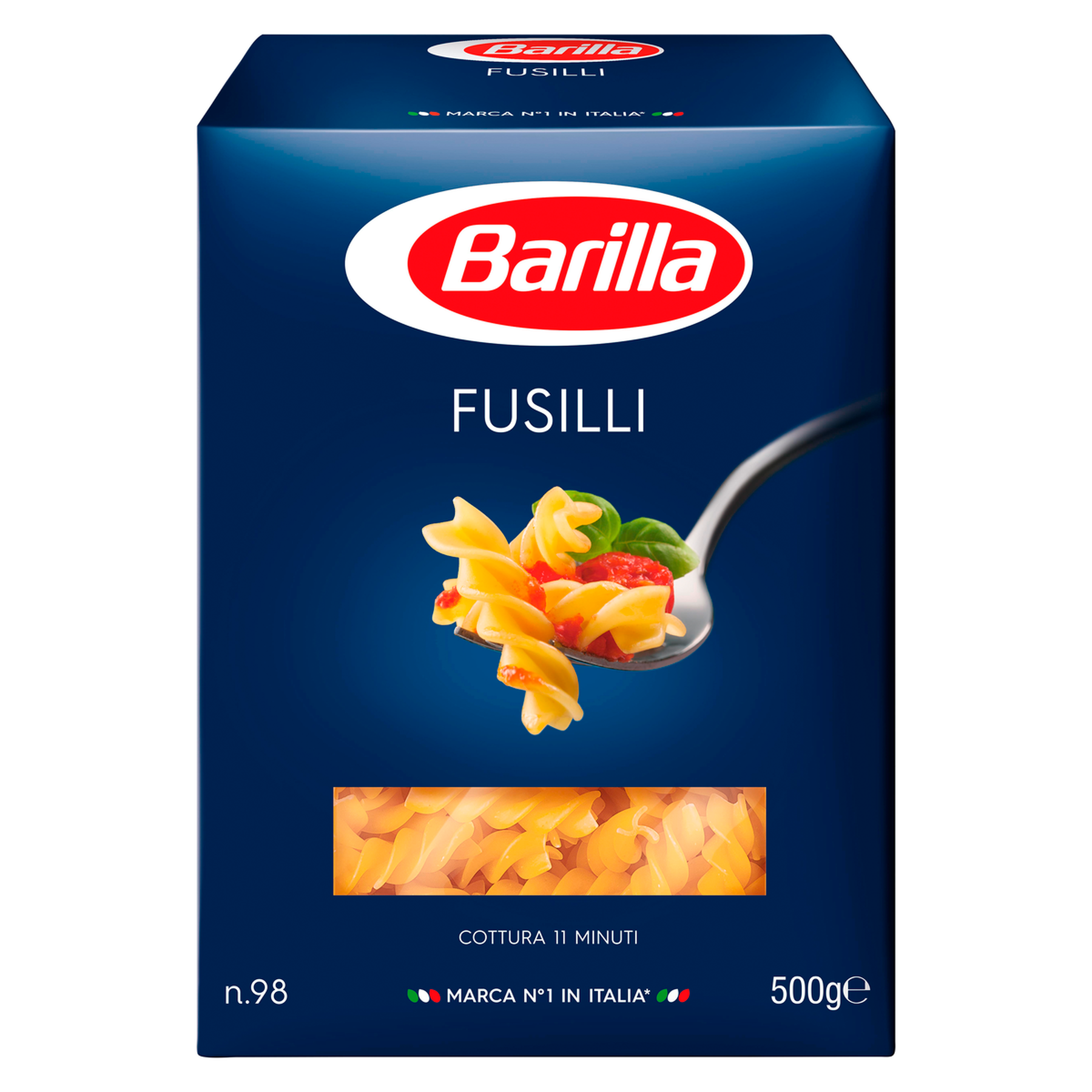 Macarrão Fusilli N98 Barilla Caixa 500g