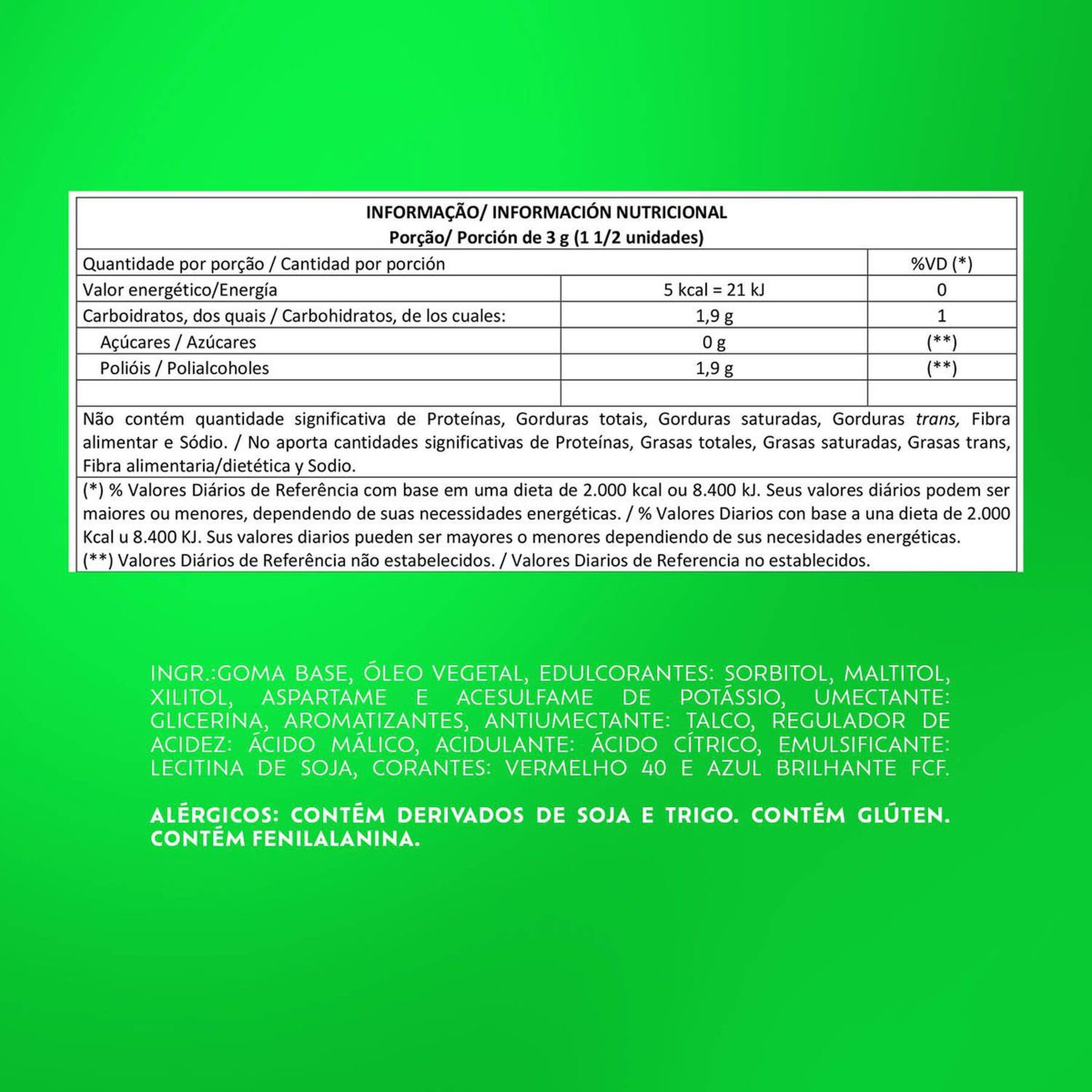 Chiclete Trident Melancia 25,2g - Embalagem Econômica 14 unid.