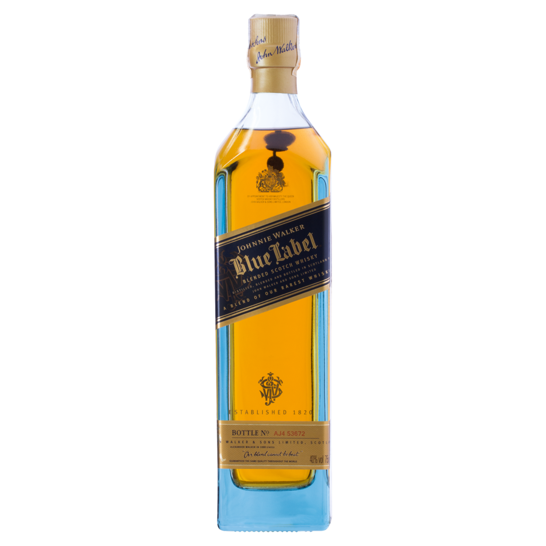 Whisky Escocês Blended Blue Label Johnnie Walker Garrafa 750ml