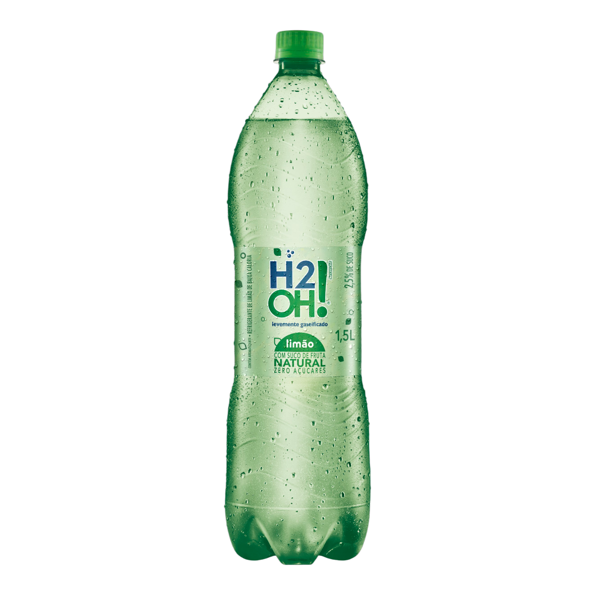 Refrigerante Lim&atilde;o Zero A&ccedil;&uacute;car H2OH! Garrafa 1,5l