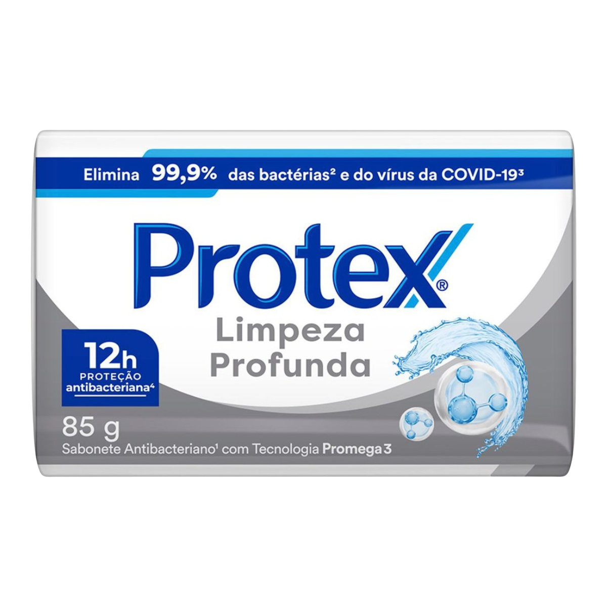 Sabonete Barra Antibacteriano Protex Limpeza Profunda Envolt&oacute;rio 85g