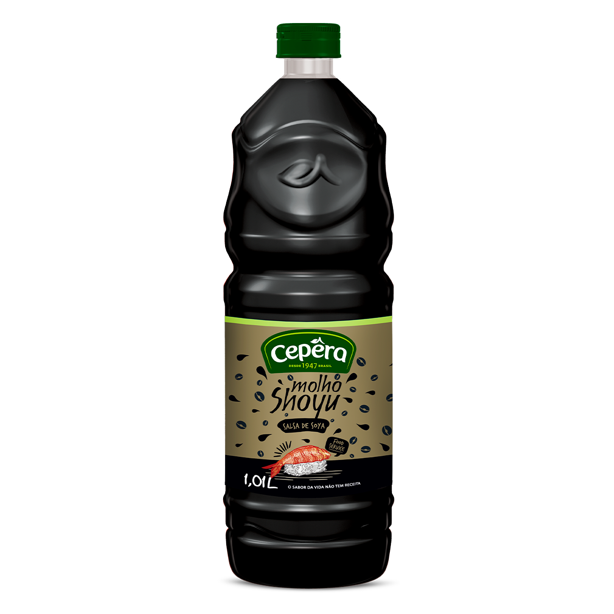 Molho Shoyu Cep&ecirc;ra Garrafa 1,01l&nbsp;