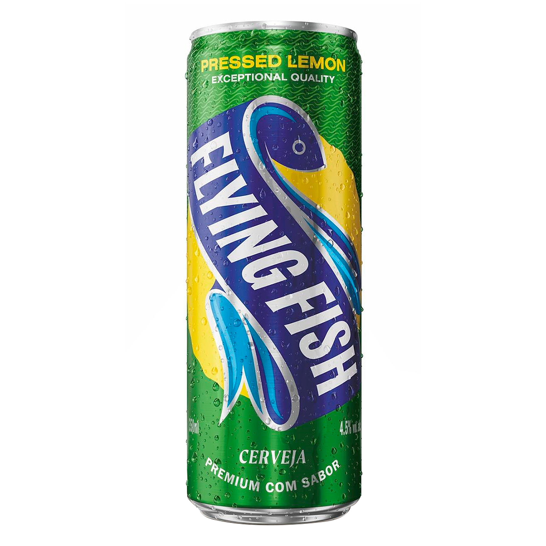 Cerveja Lager Pressed Lemon Flying Fish Lata 350ml