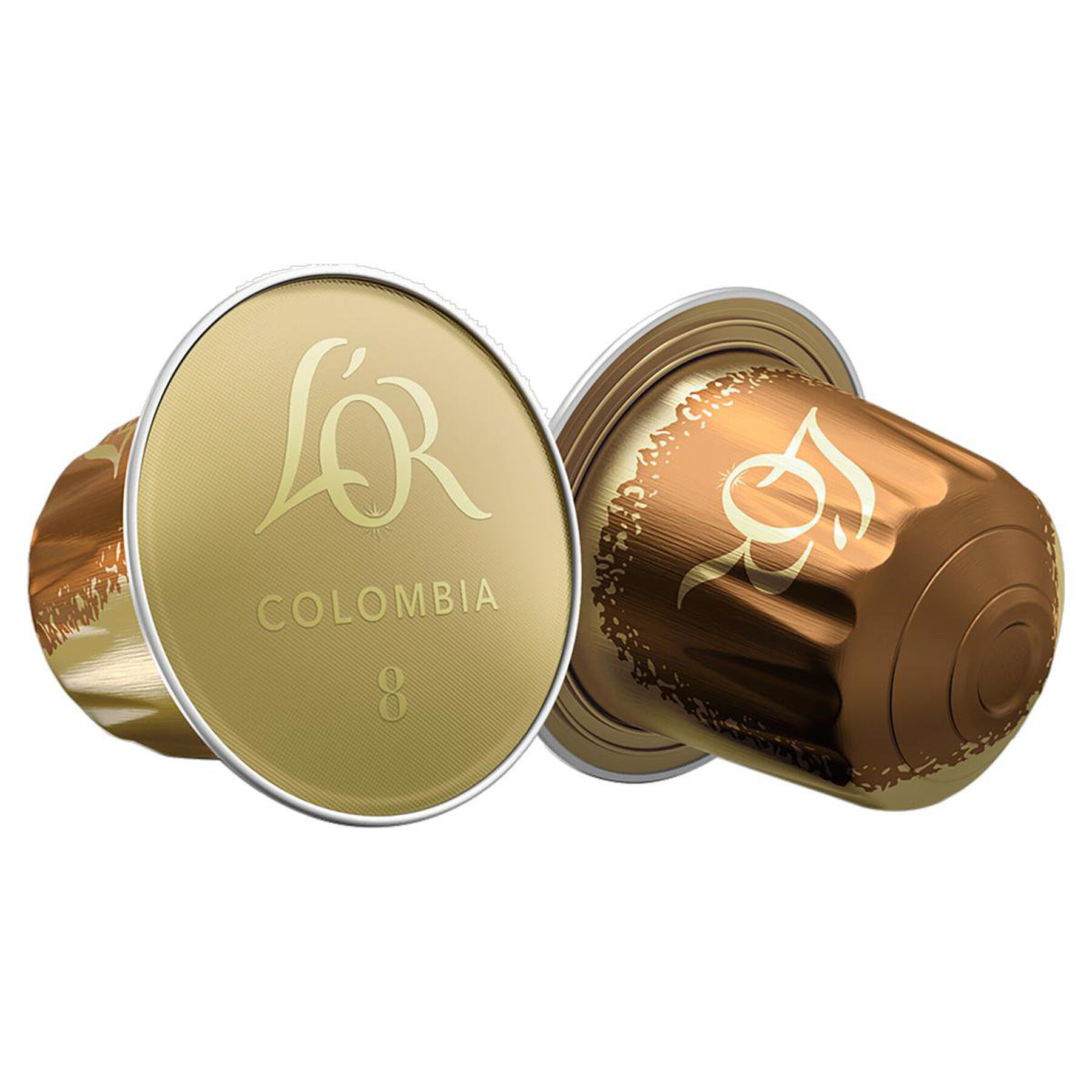 Café Espresso em Cápsula Colombia L'or Caixa 52g C/10 Unidades