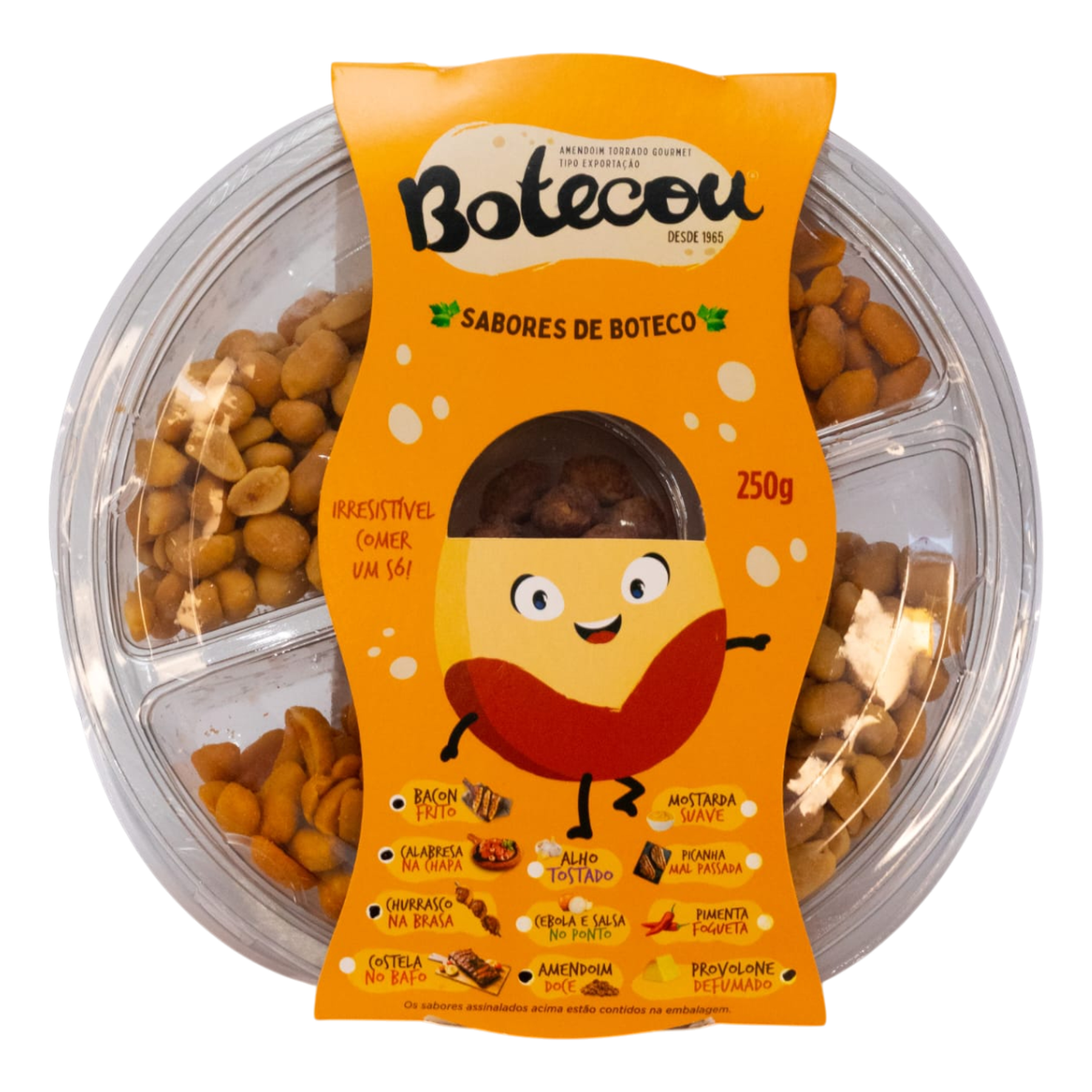 Petisqueira Mix de Amendoim Botecou 250g - Sortido