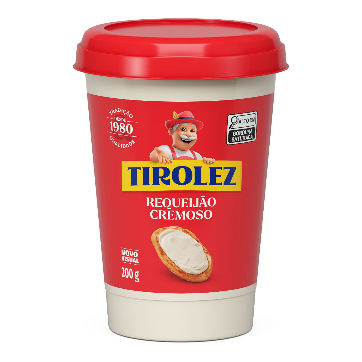 Requeij&atilde;o Cremoso Tirolez Copo 200g