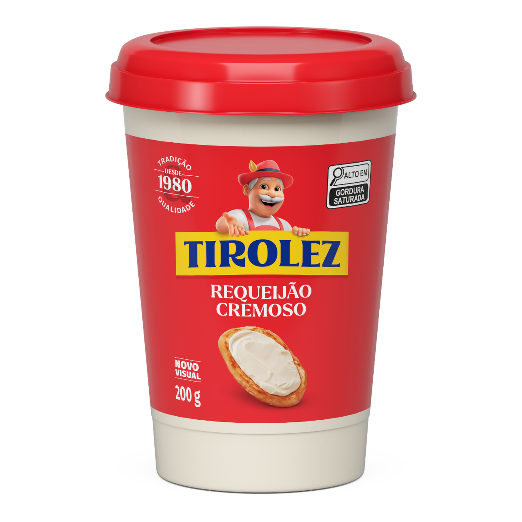 Requeij&atilde;o Cremoso Tirolez Copo 200g