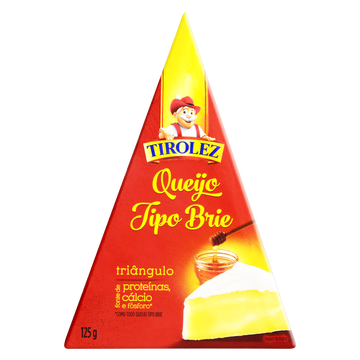 Queijo Brie Triângulo Tirolez 125g
