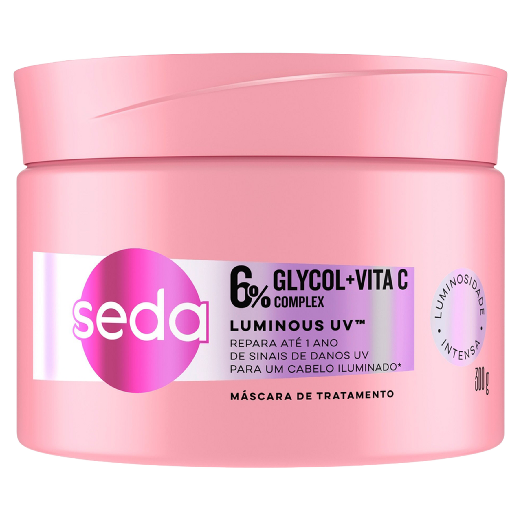 M&aacute;scara Tratamento Seda Luminous UV Pote 300g