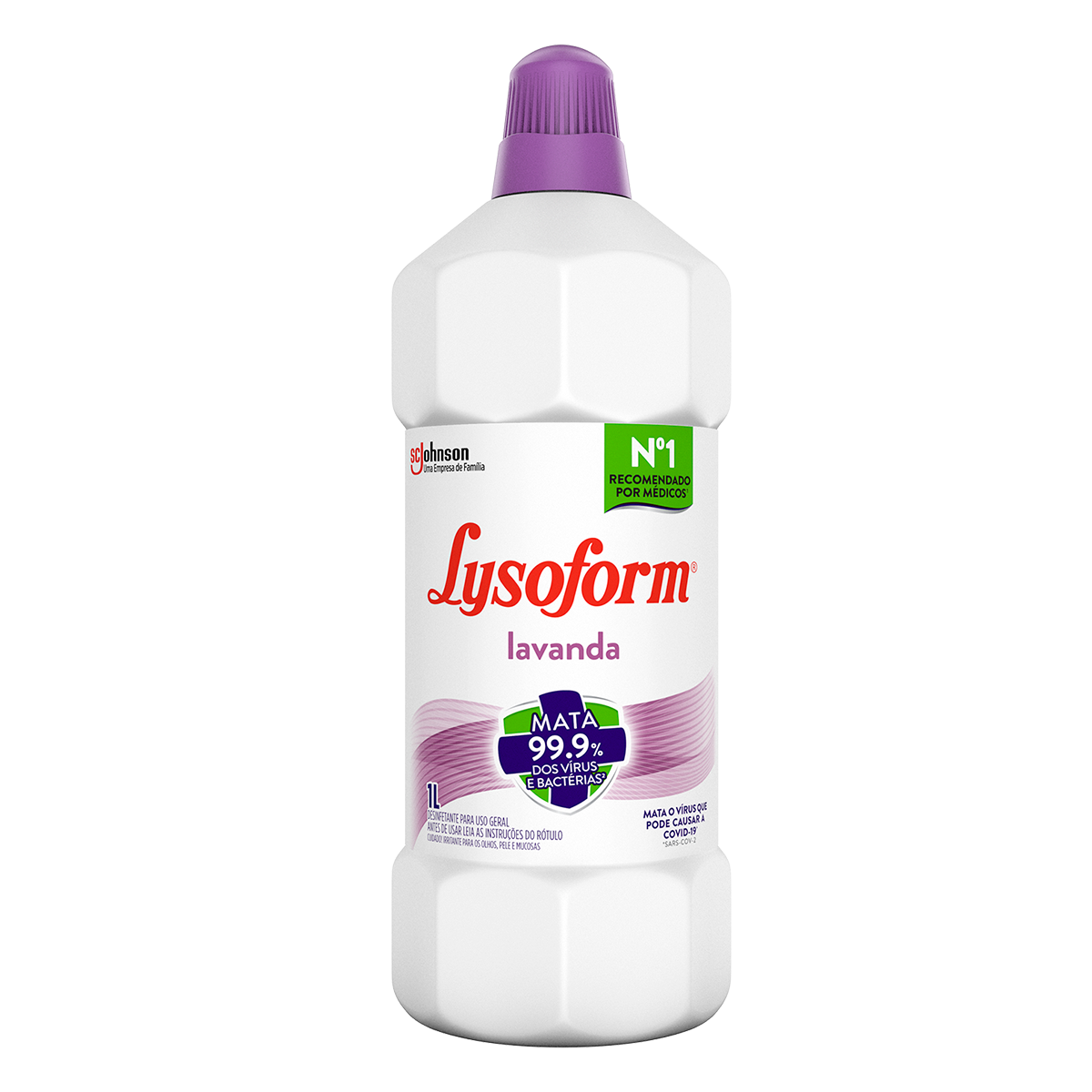 Desinfetante Uso Geral Lavanda Lysoform Frasco 1l