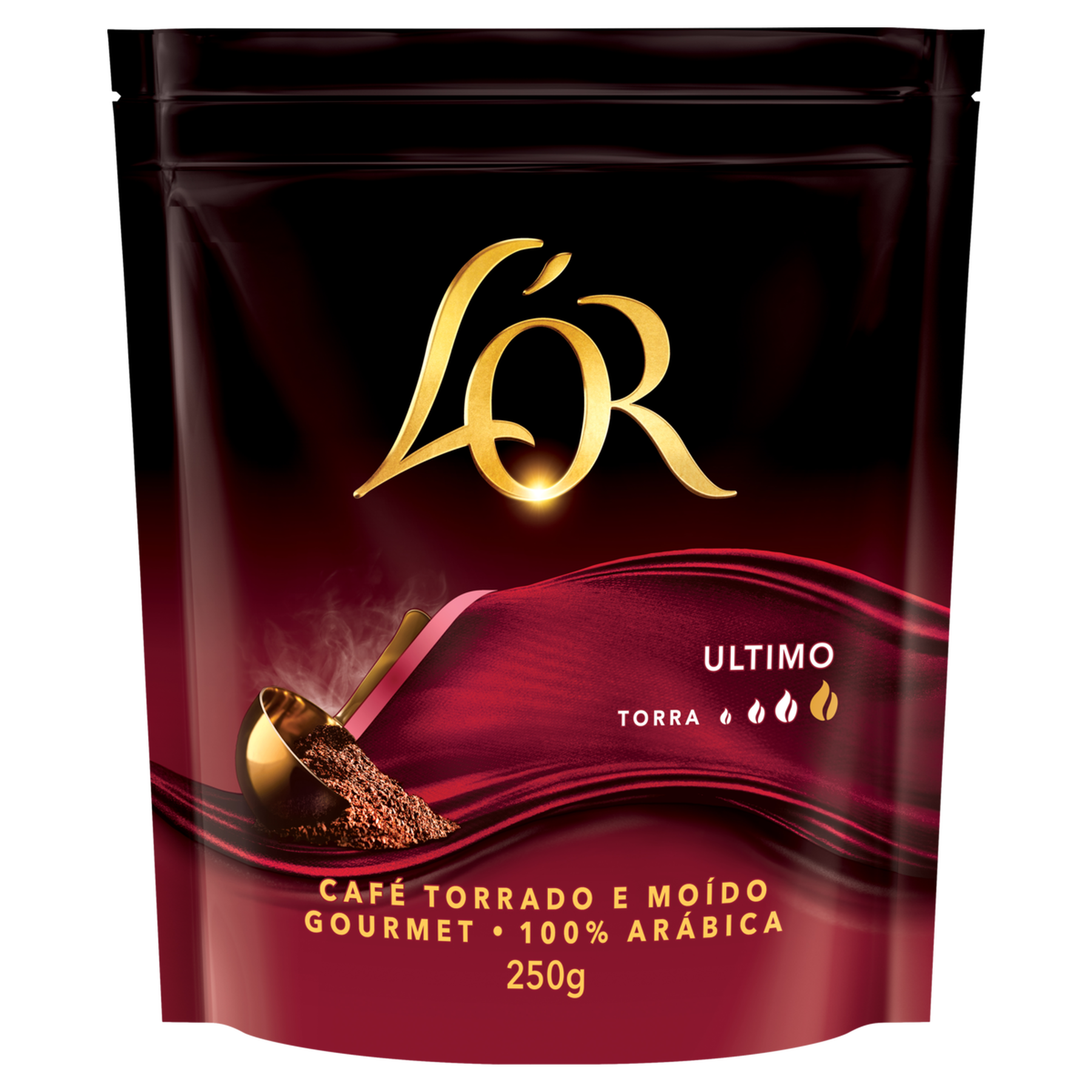 Caf&eacute; Torrado e Mo&iacute;do L'or Ultimo Gourmet Pouch 250g