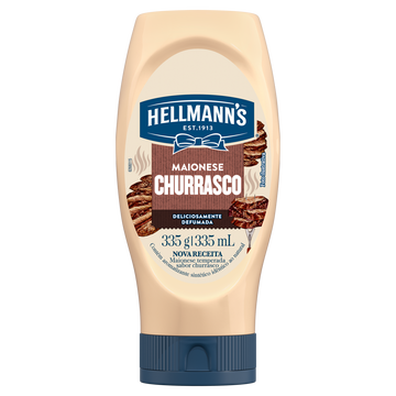 Maionese Churrasco Hellmann's Squeeze 335g