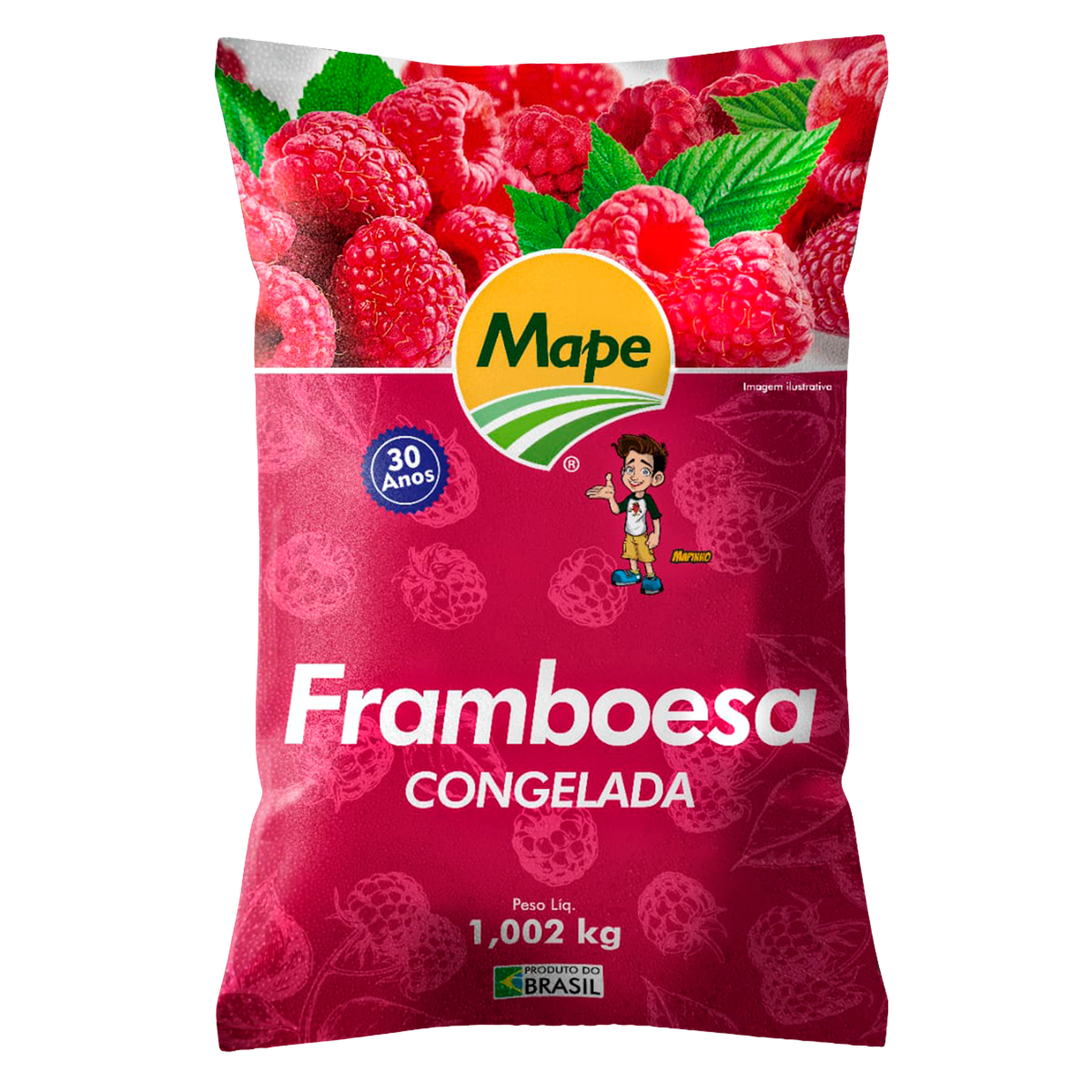 Framboesa Congelada Mape Pacote 1,002kg