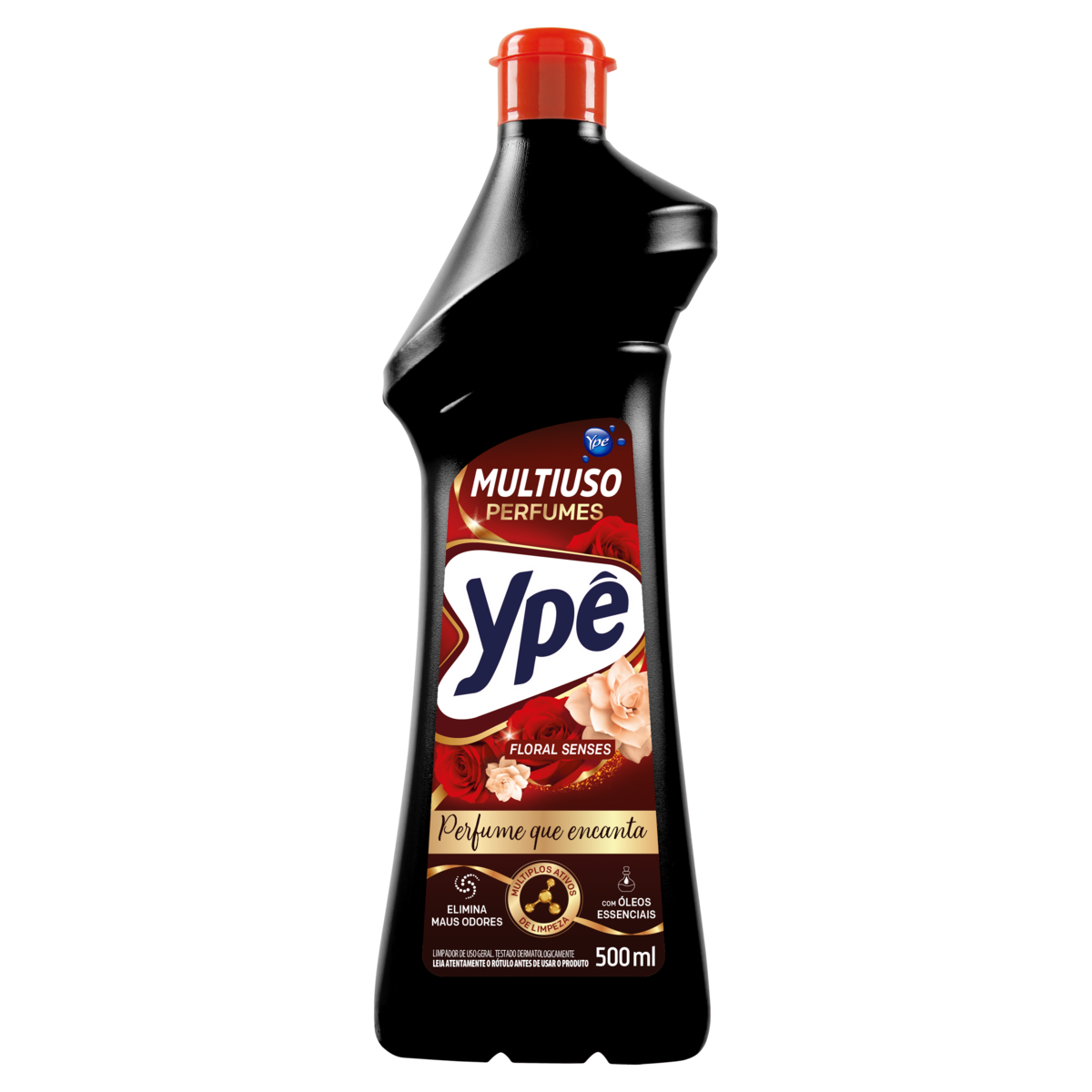 Limpador Multiuso Floral Senses Yp&ecirc; Perfumes Squeeze 500ml