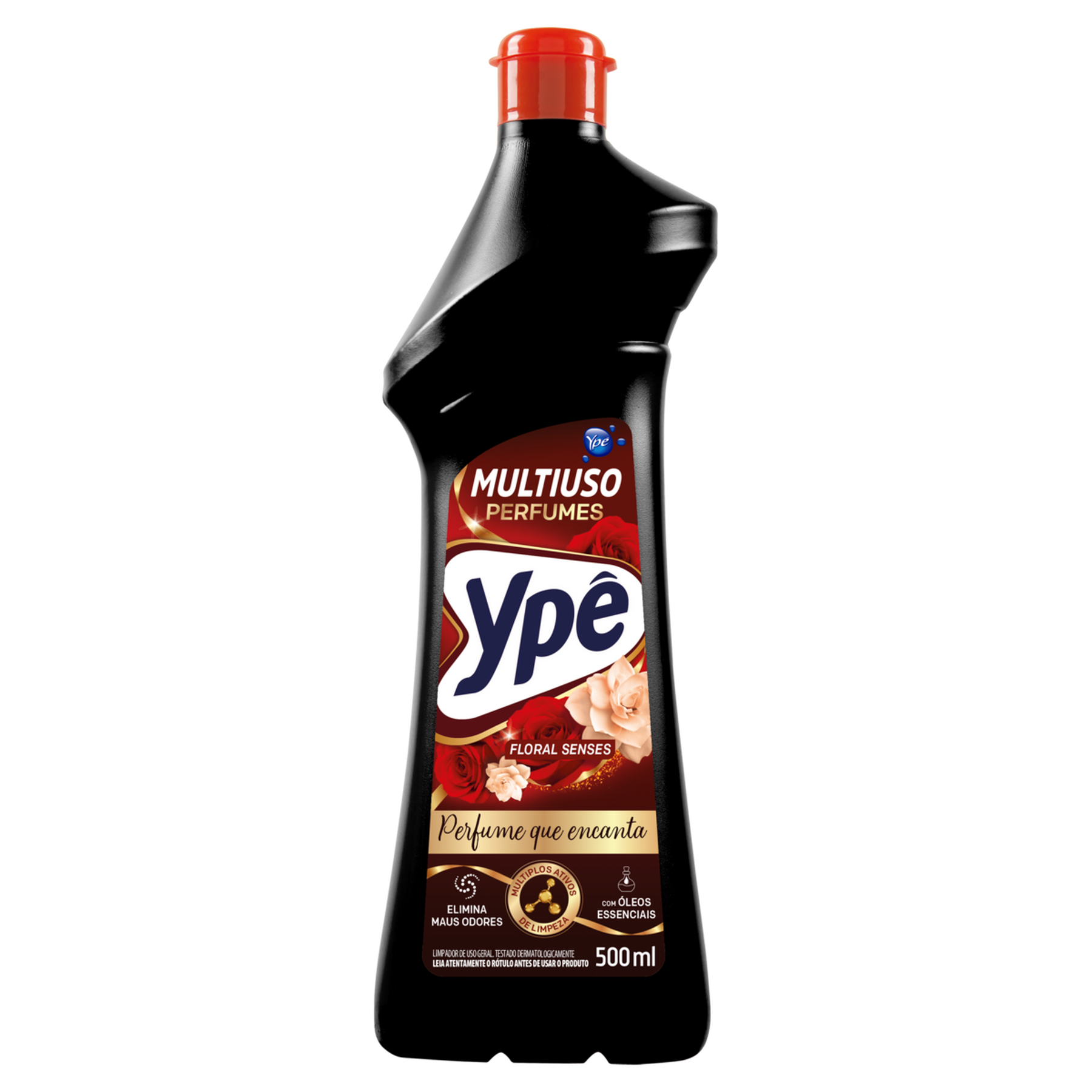 Limpador Multiuso Floral Senses Yp&ecirc; Perfumes Squeeze 500ml