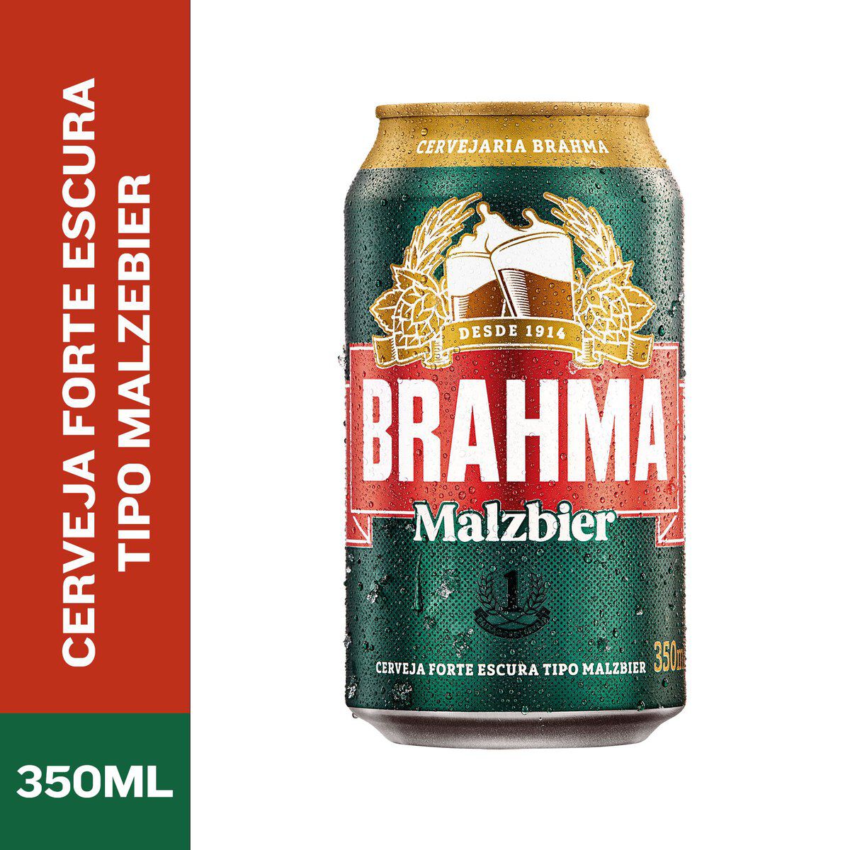 Cerveja Malzbier Brahma Lata 350ml