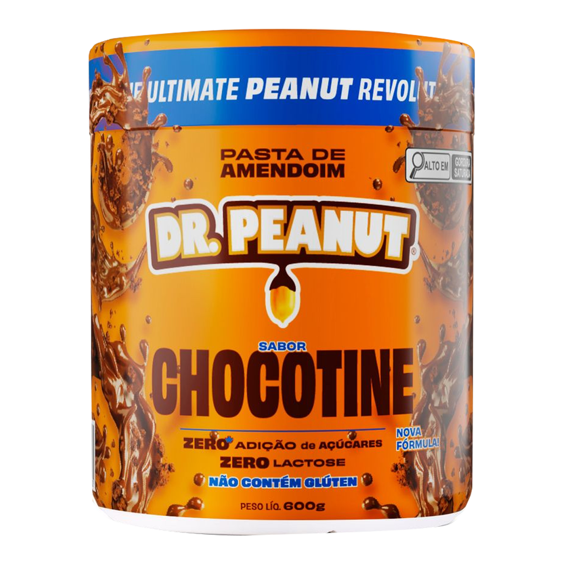 Pasta de Amendoim Chocotine Dr. Peanut Pote 600g