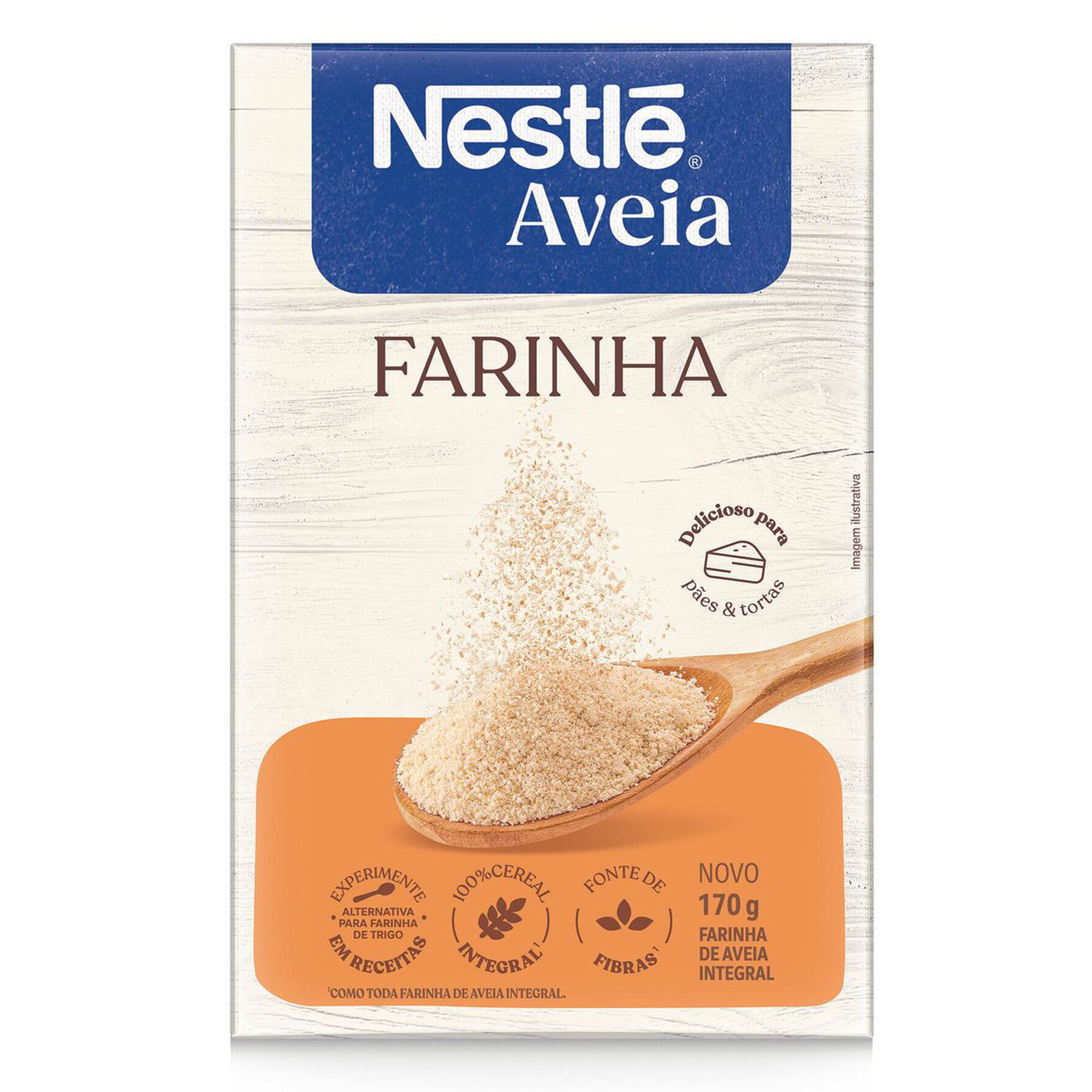 Farinha de Aveia Integral Nestl&eacute; Caixa 170g
