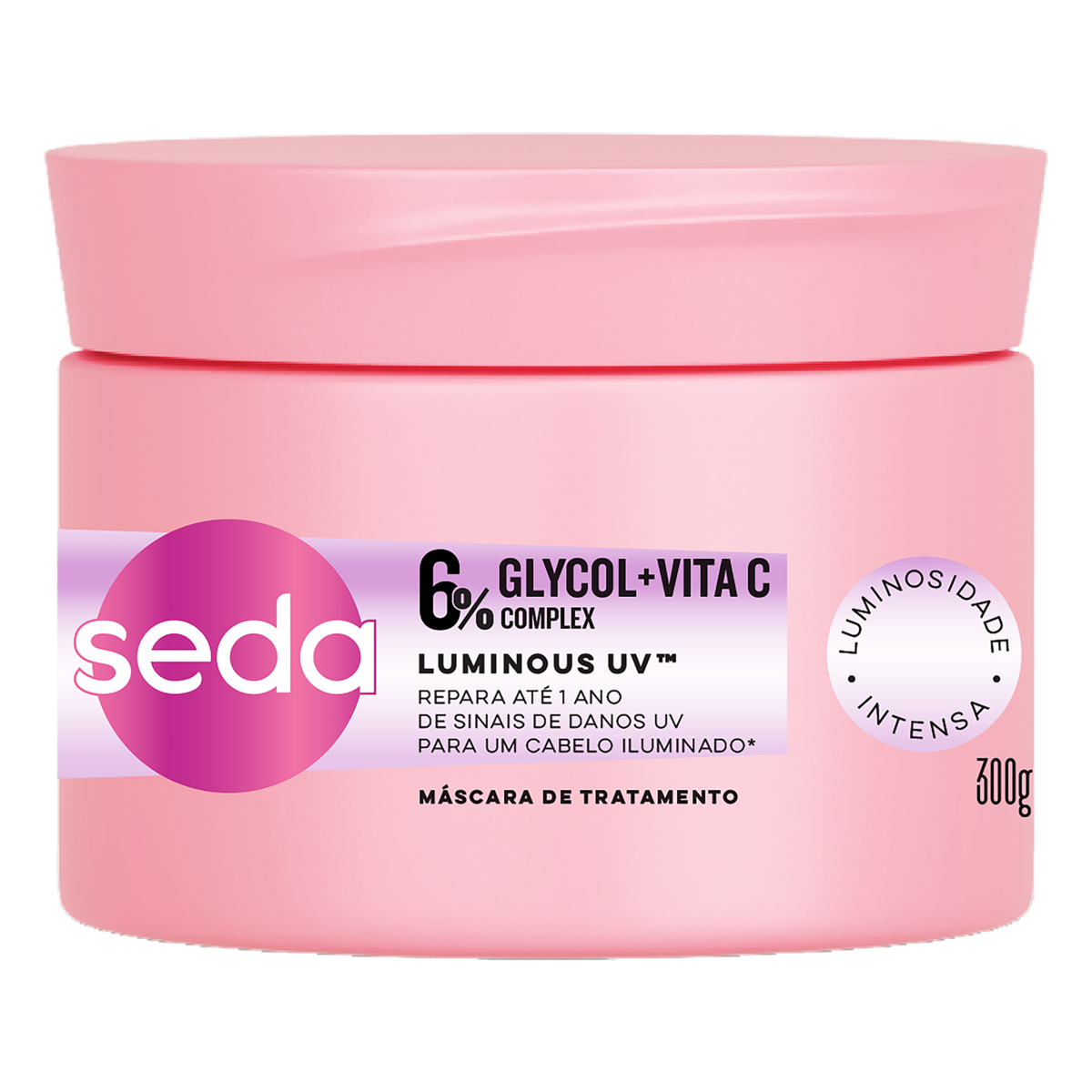 M&aacute;scara de Tratamento Luminous UV Seda Pote 300g