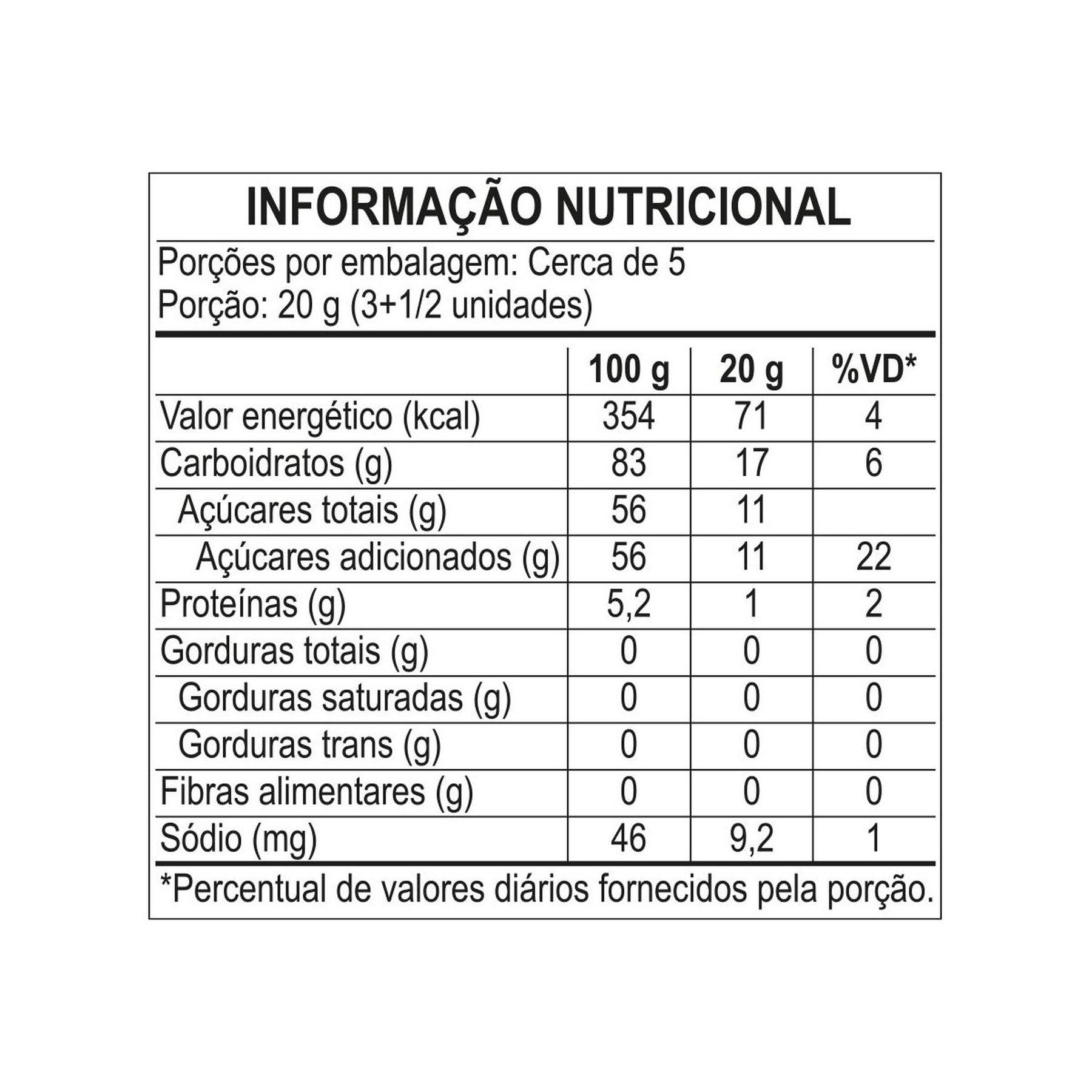 Bala Dentadura Fini 90g
