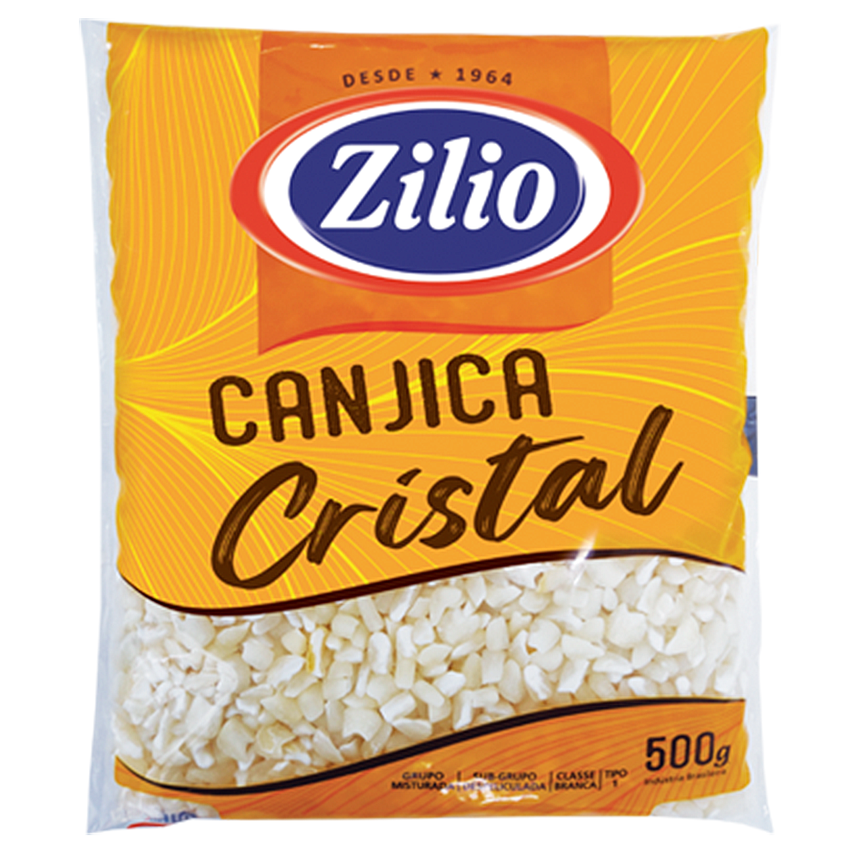 Canjica Cristal Zilio 500g
