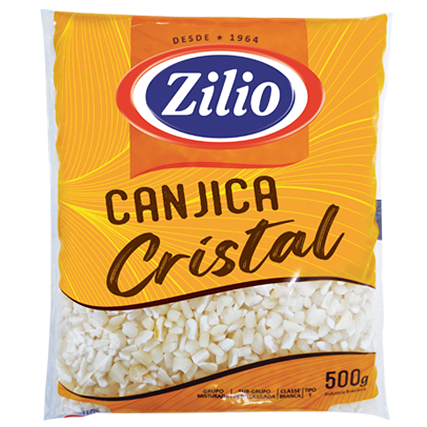 Canjica Cristal Zilio 500g