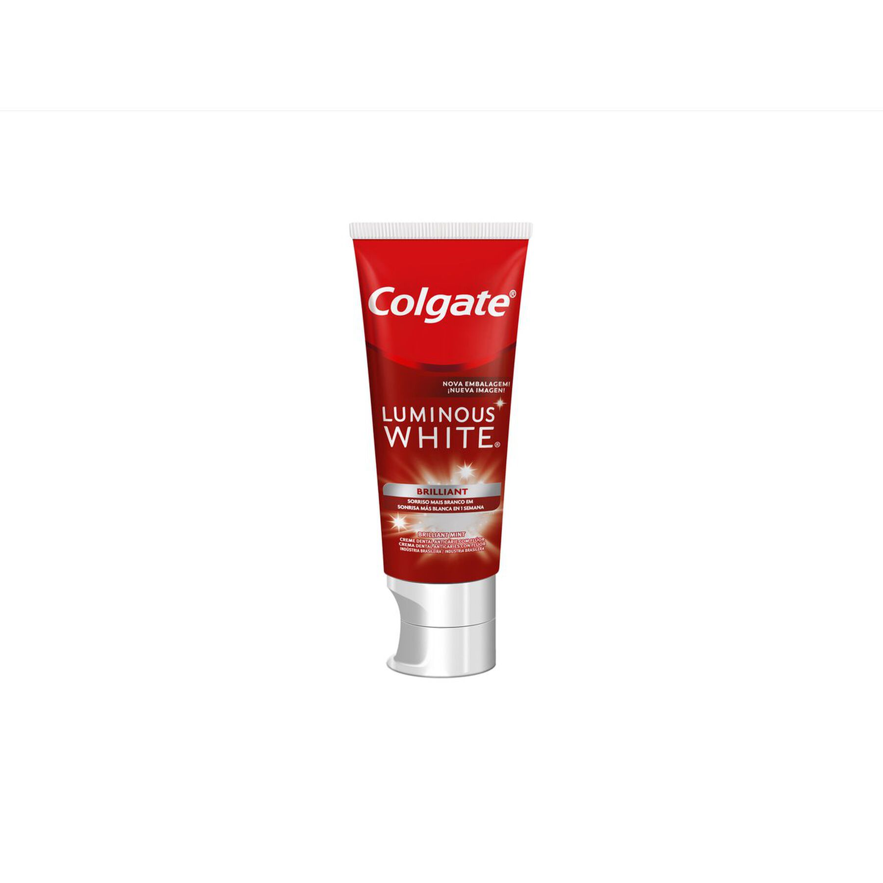 Creme Dental Clareador Colgate Luminous White Brilliant 70g