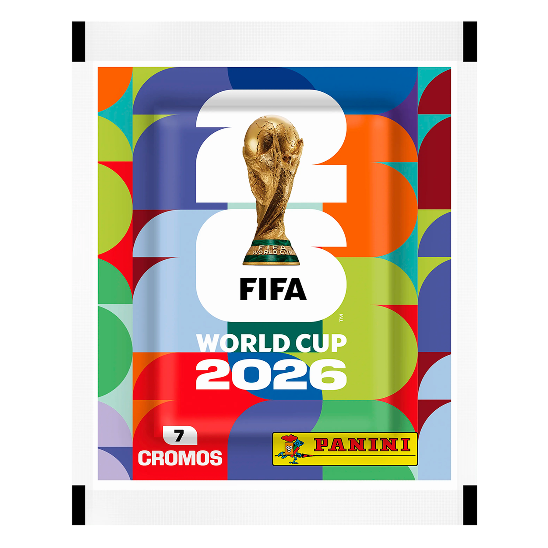Envelope Figurinhas Copa do Mundo Fifa 2026 C/7 Unidades