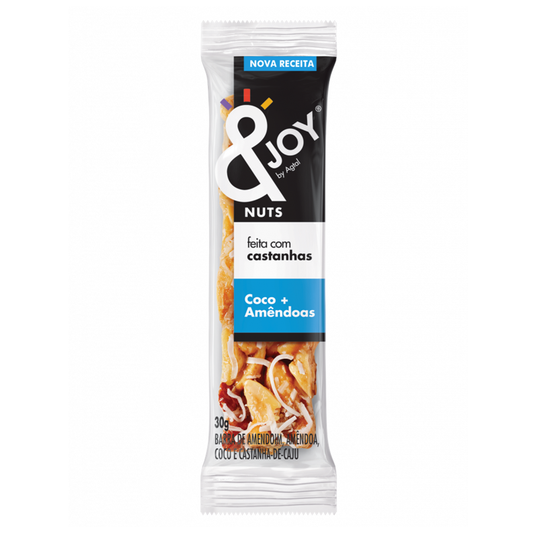 Barra Mixed Nuts Coco e Amêndoas 30g