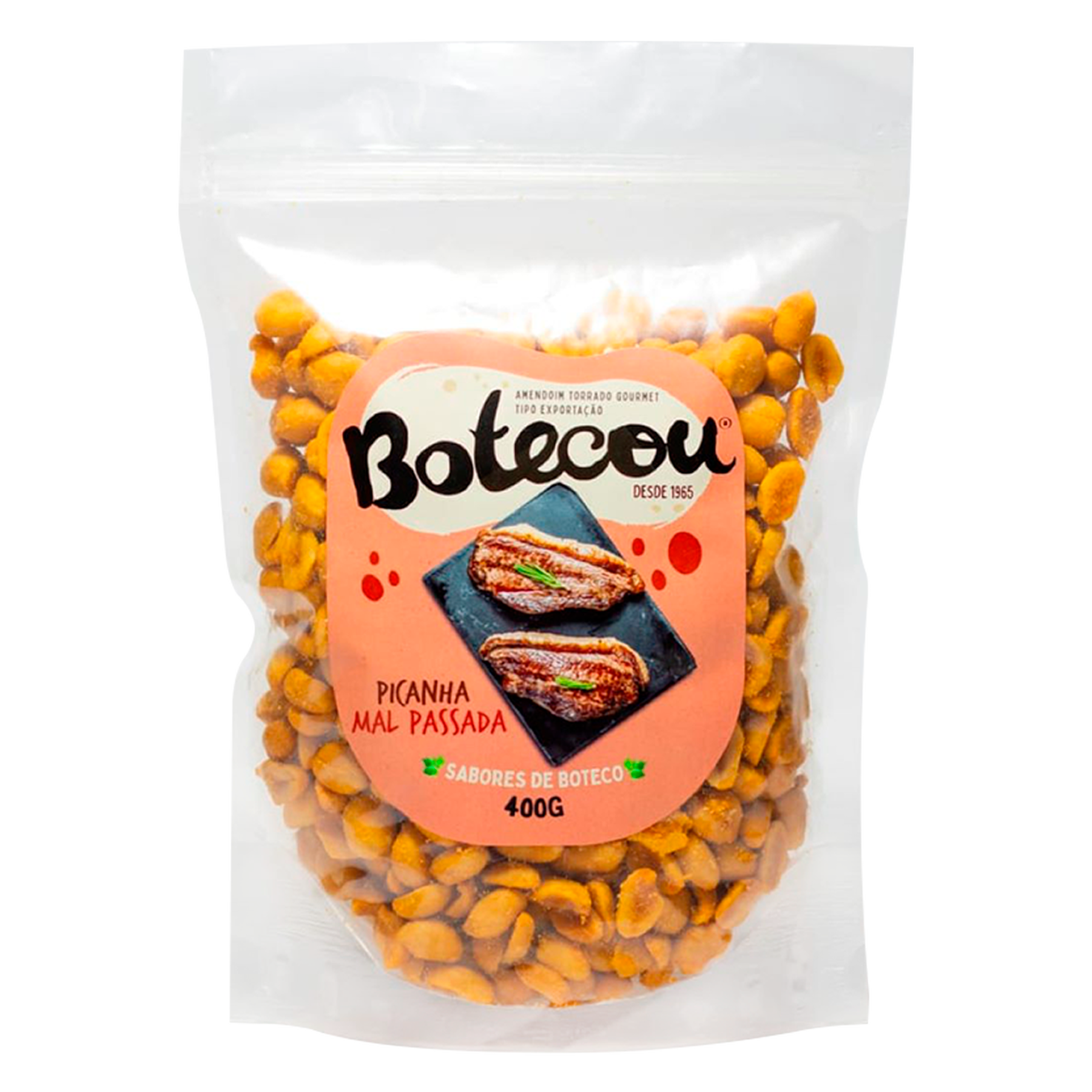 Amendoim Picanha Botecou Zip Lock 400g