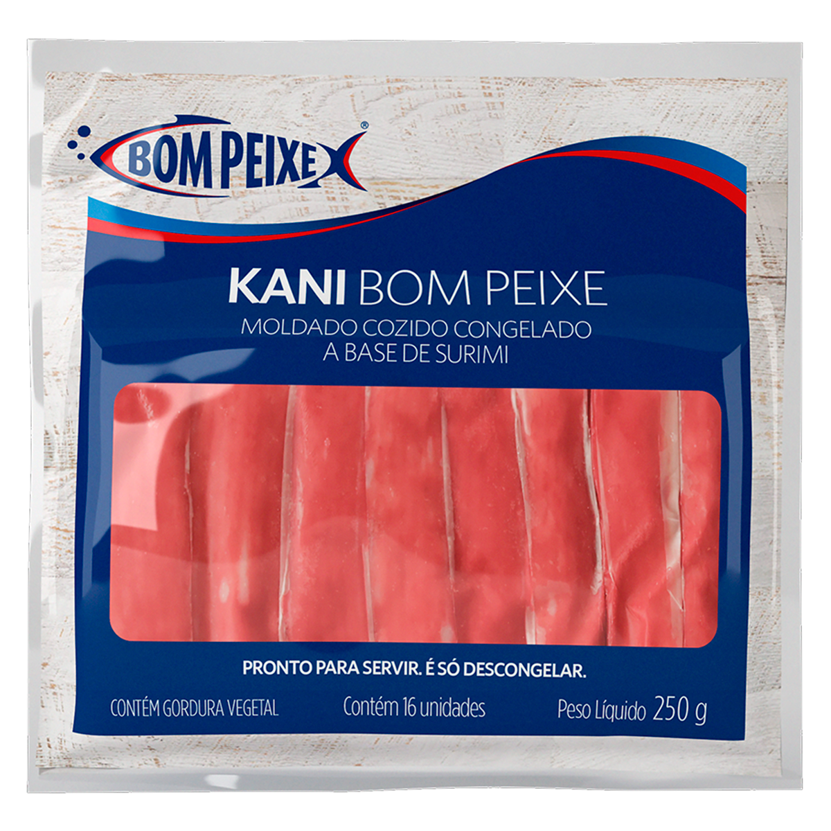 Kani Kama Bom Peixe Pacote 250g