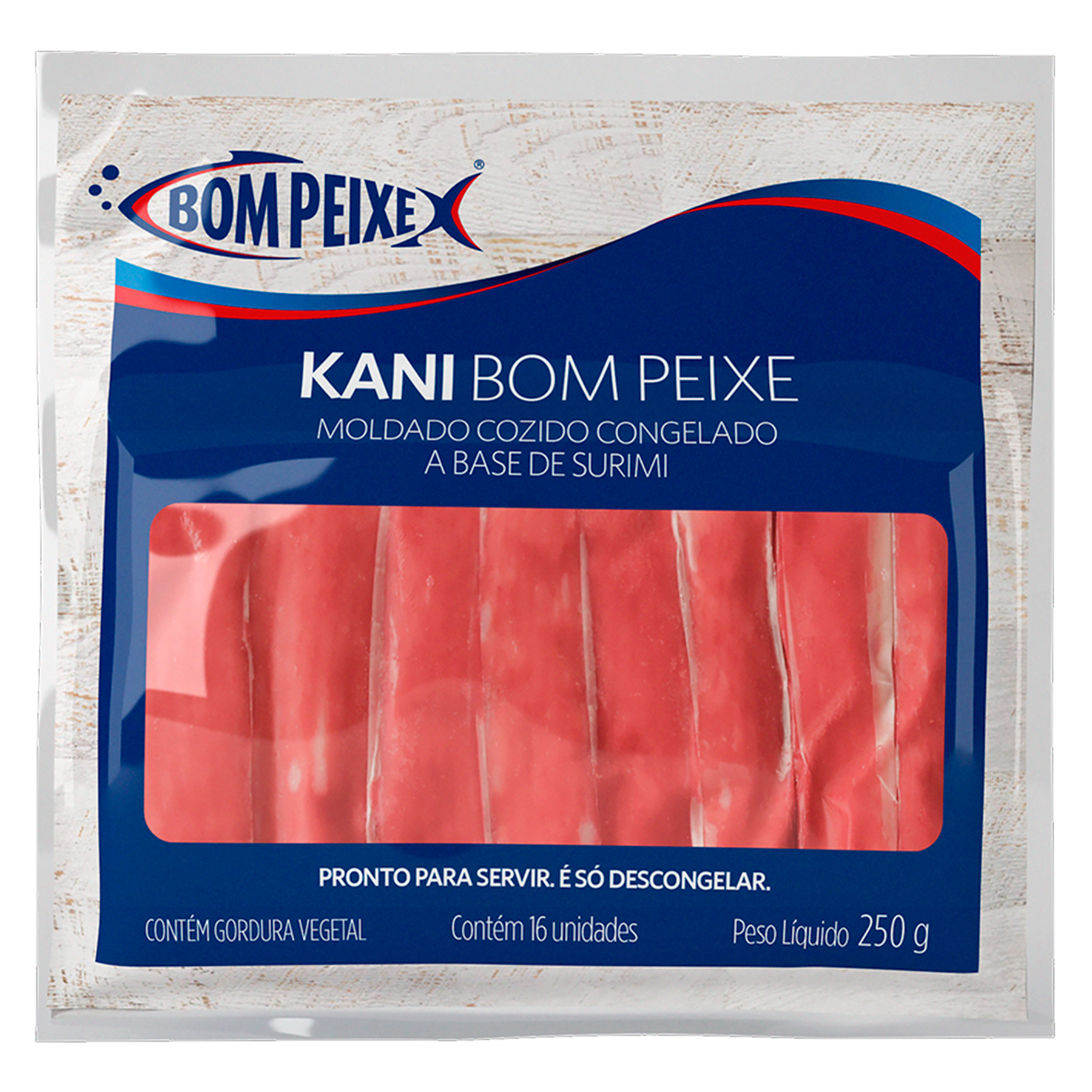 Kani Kama Bom Peixe Pacote 250g