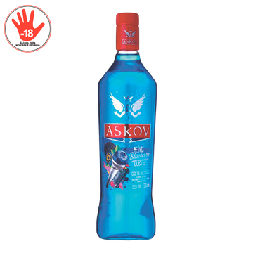 Vodka Blueberry Askov 900ml