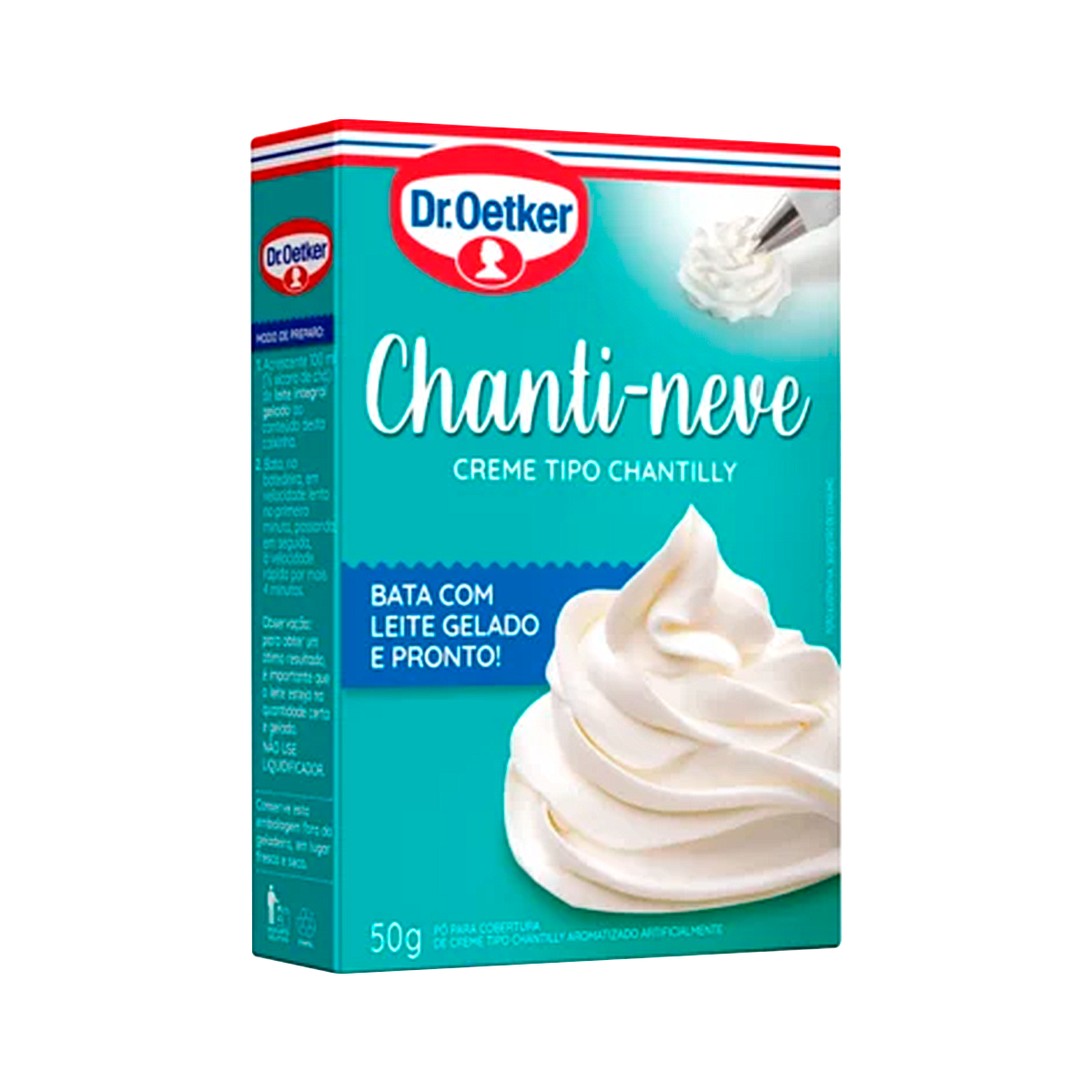 Creme tipo Chantilly Chanti-Neve Dr. Oetker 50g