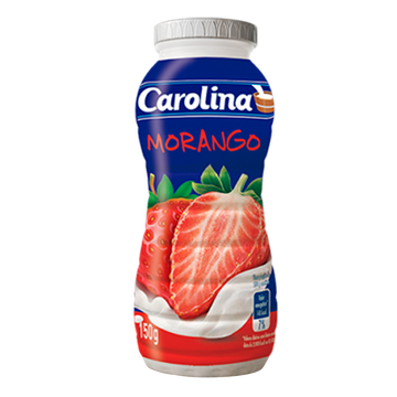 Bebida Láctea Morango Carolina 150g