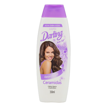 Shampoo Original Força e Brilho Ceramidas Darling Frasco 350ml