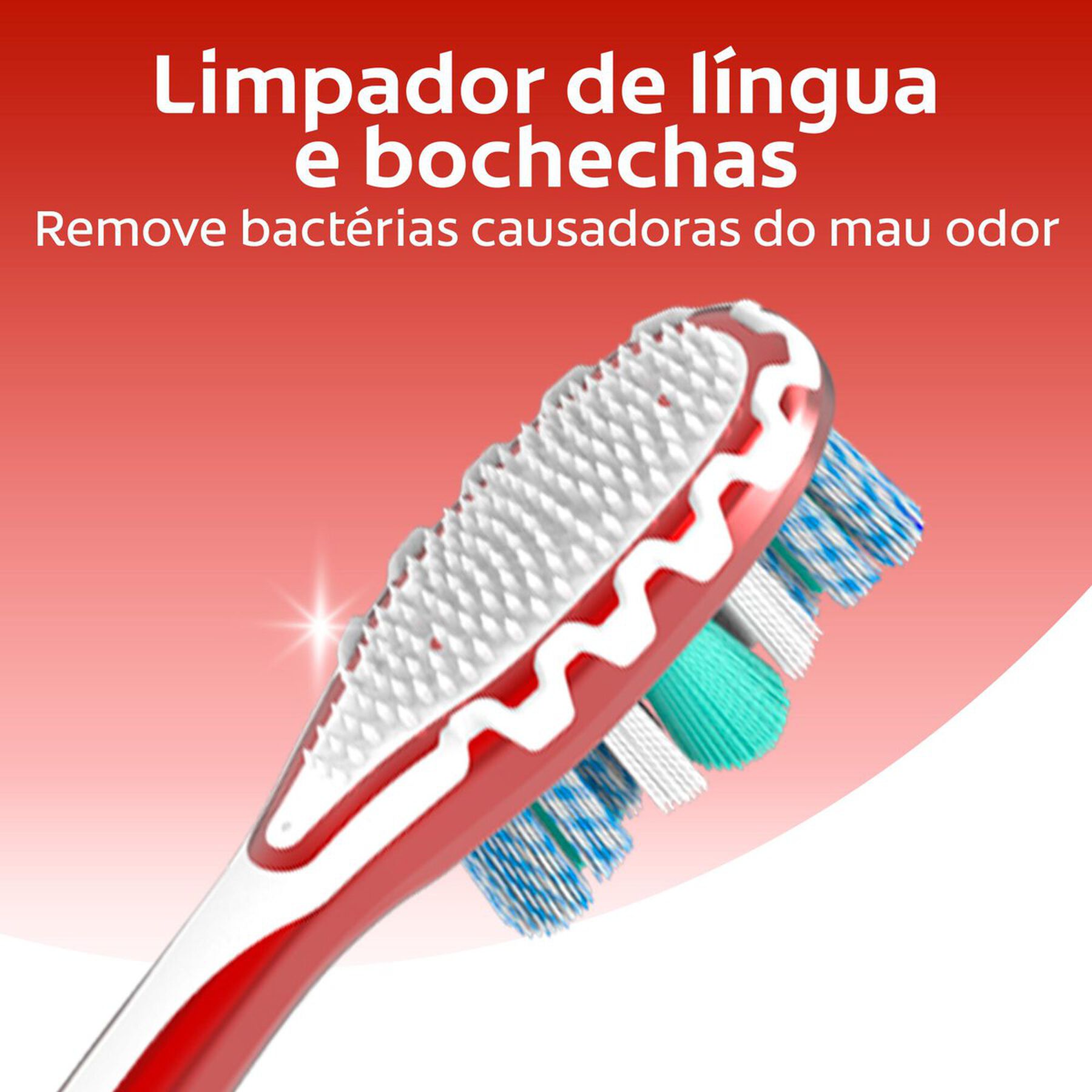 Escova de Dente para Branqueamento Dental 360&ordm; Luminous White Advanced Colgate C/2 Unidades
