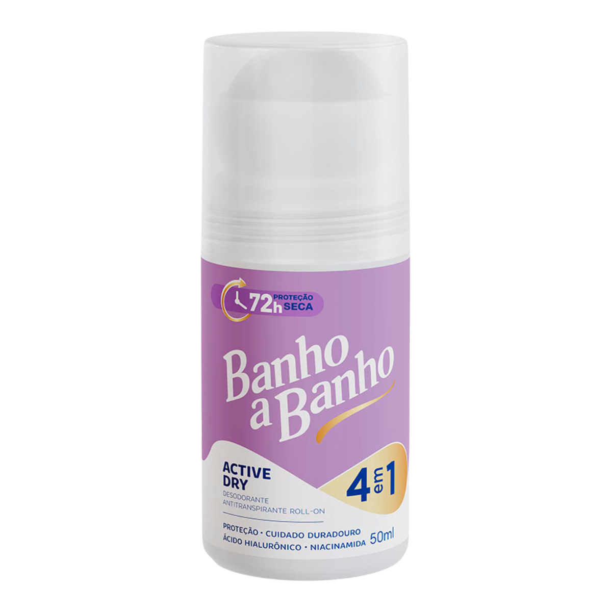 Antitranspirante Active Dry 4 em 1 Banho a Banho Roll-On 50ml