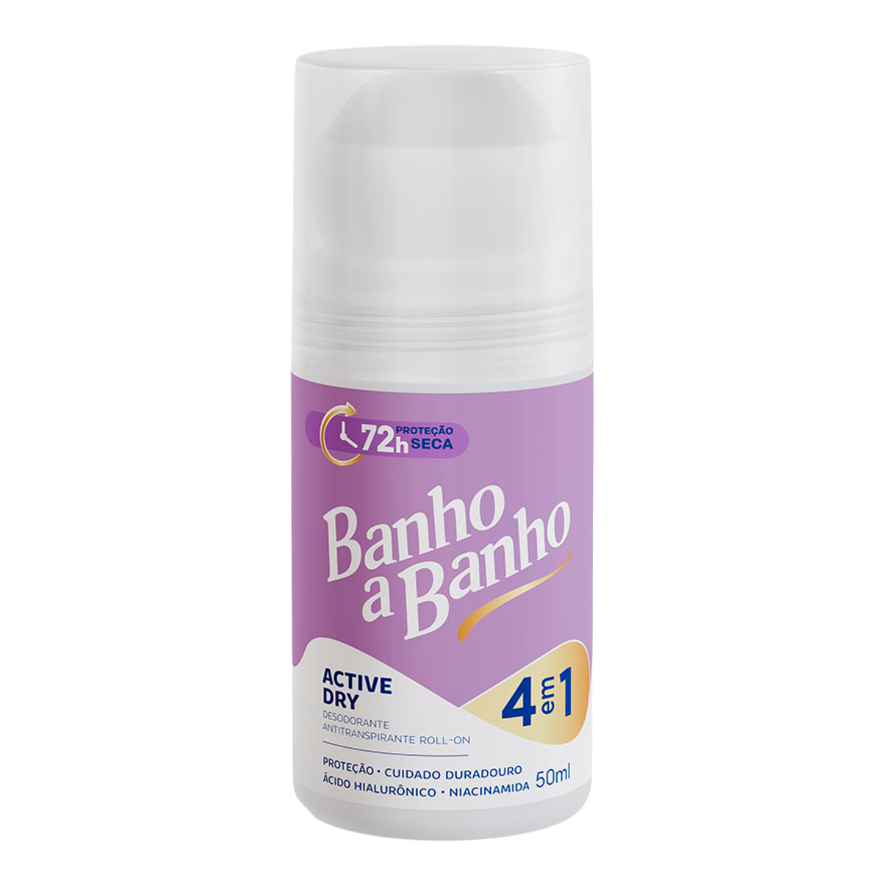 Antitranspirante Active Dry 4 em 1 Banho a Banho Roll-On 50ml