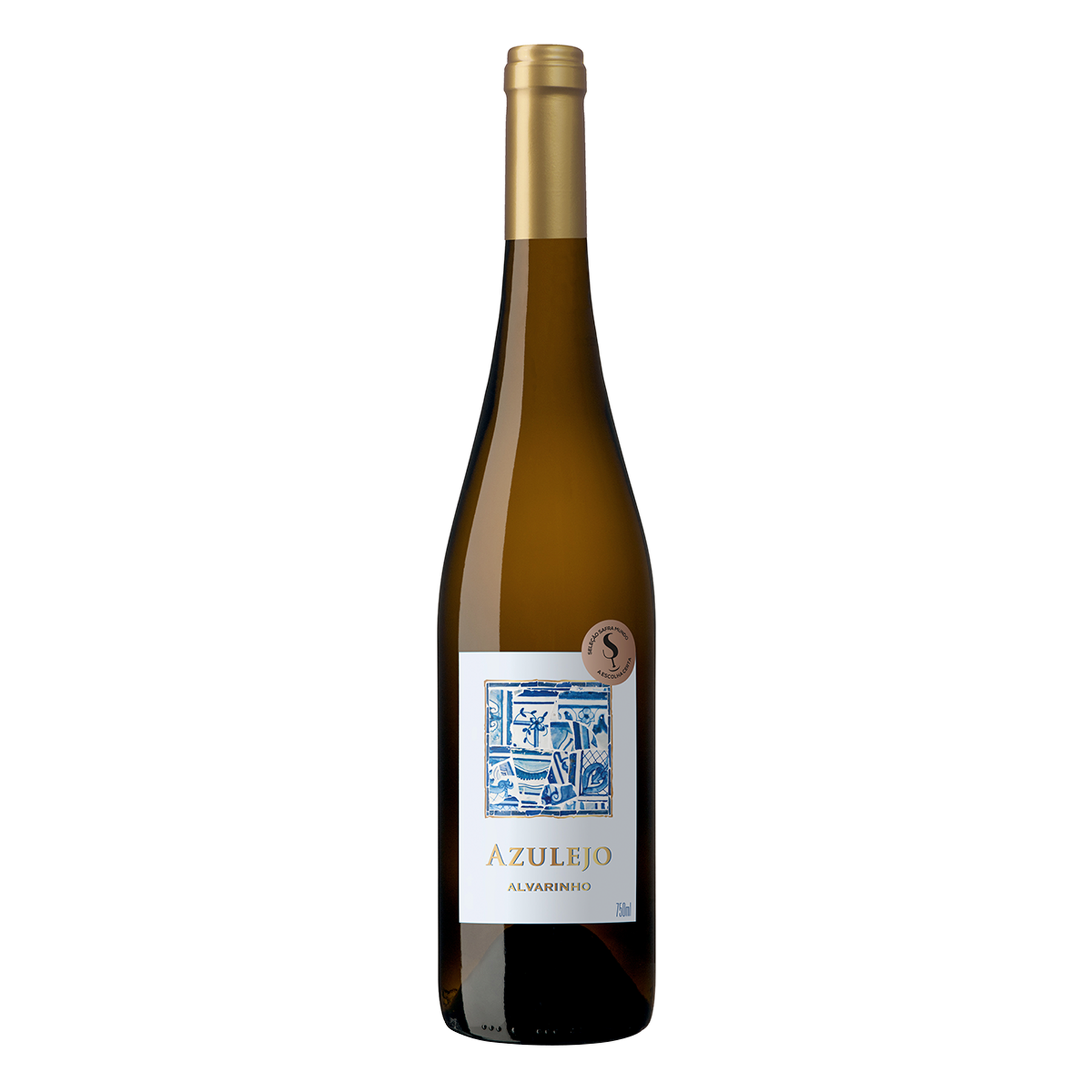 Vinho Branco Azulejo Verde Alvarinho Garrafa 750ml&nbsp;