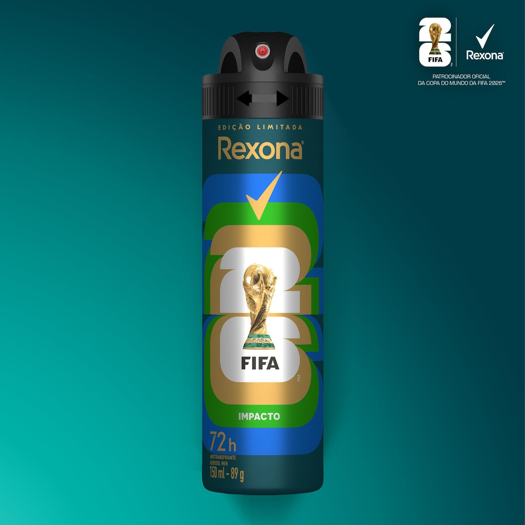 Antitranspirante Rexona Men Impacto 150ml&nbsp;