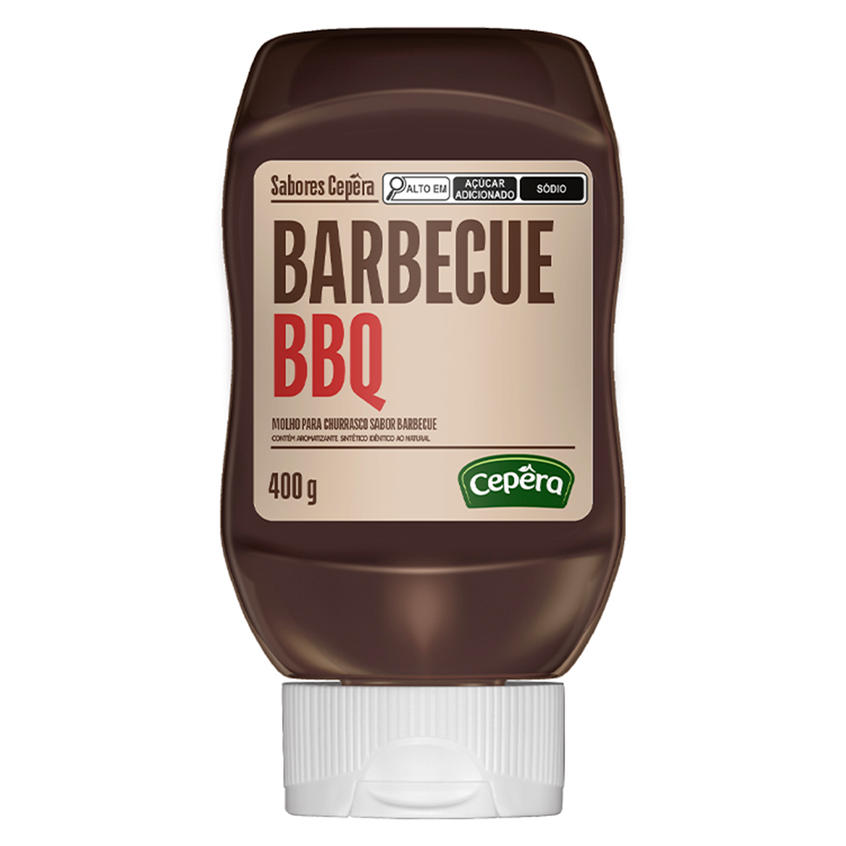 Molho Barbecue Sabores Cep&ecirc;ra Squeeze 400g