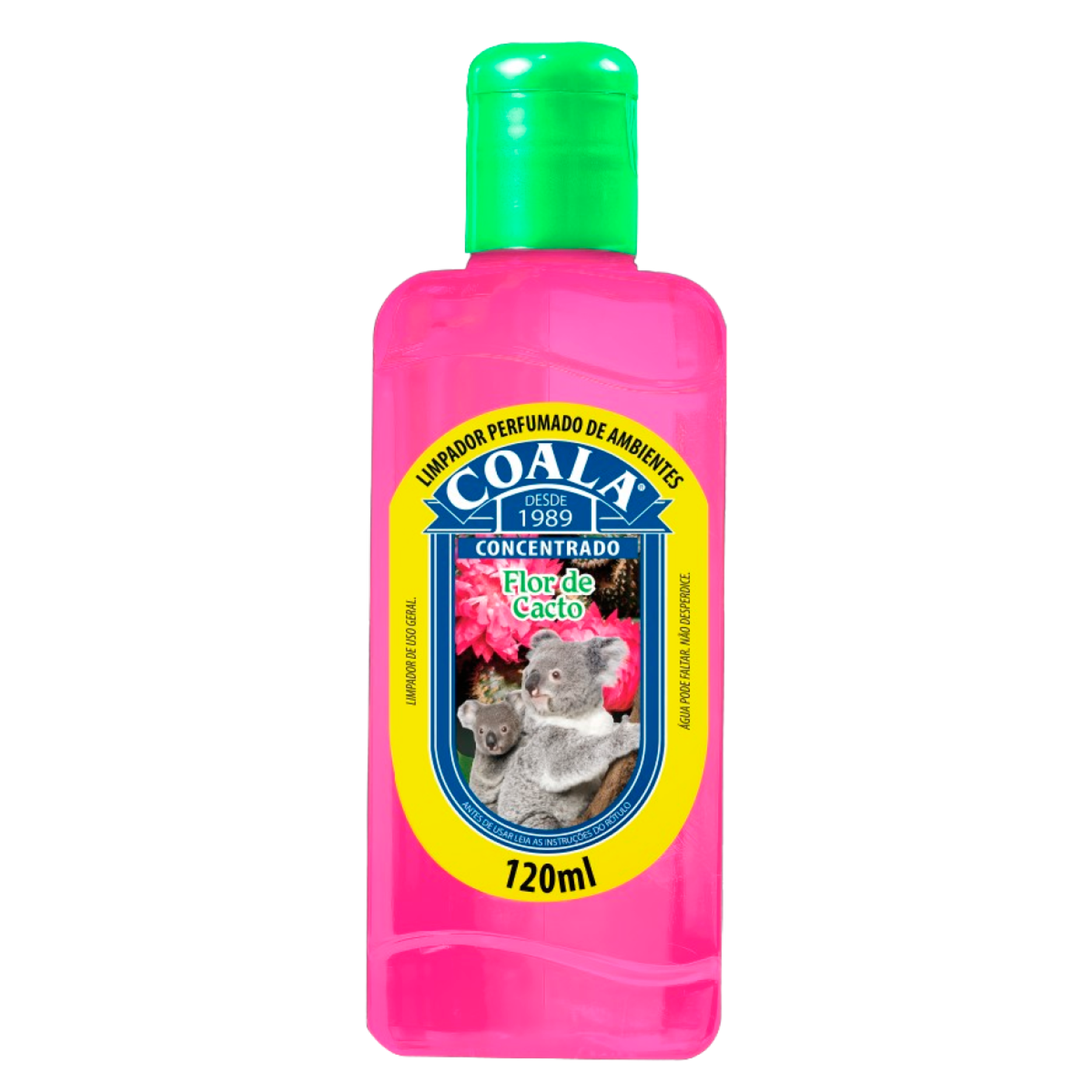 Limpador Perfumado Concentrado Flor de Cacto Coala Squeeze 120ml